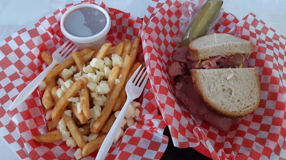 Poutine and Sandwich, Corn Beef Hut (Vietnamese Banh Mi & Deli Sandwiches)