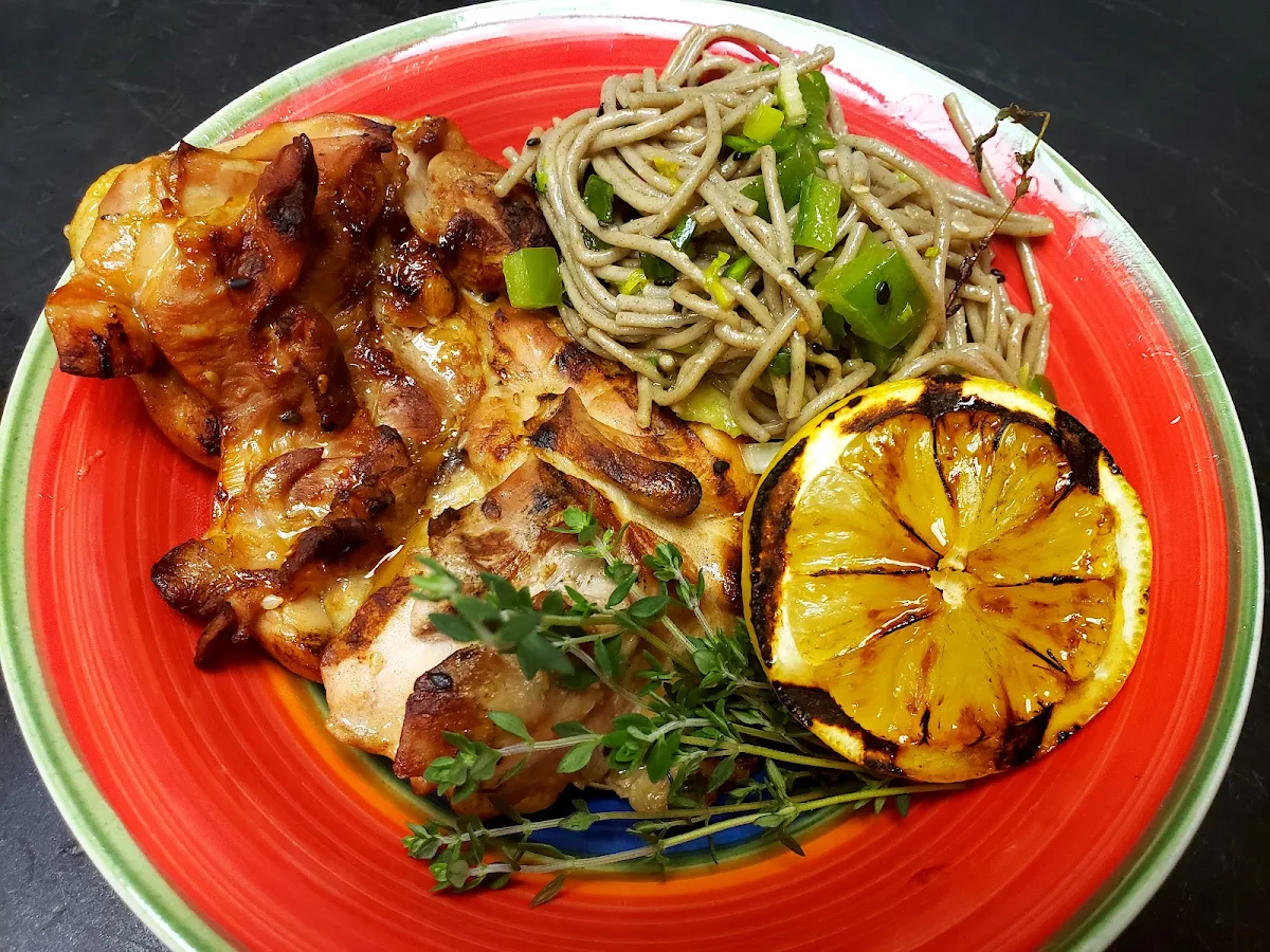 Chicken Thighs Soba Noodles