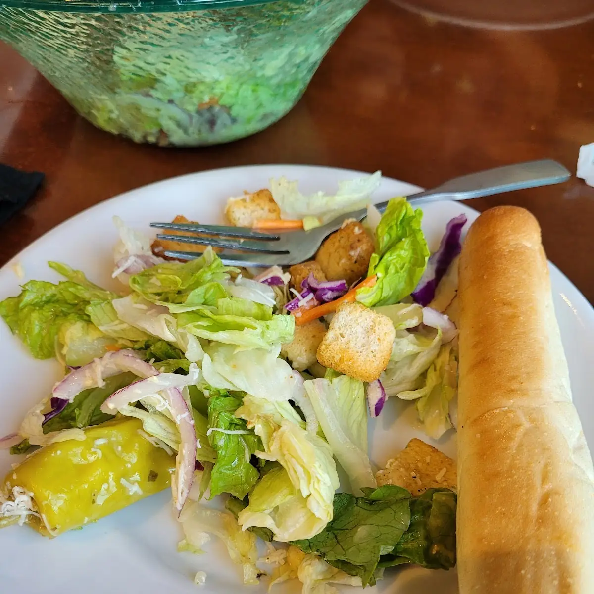 Bread Sticks Salad