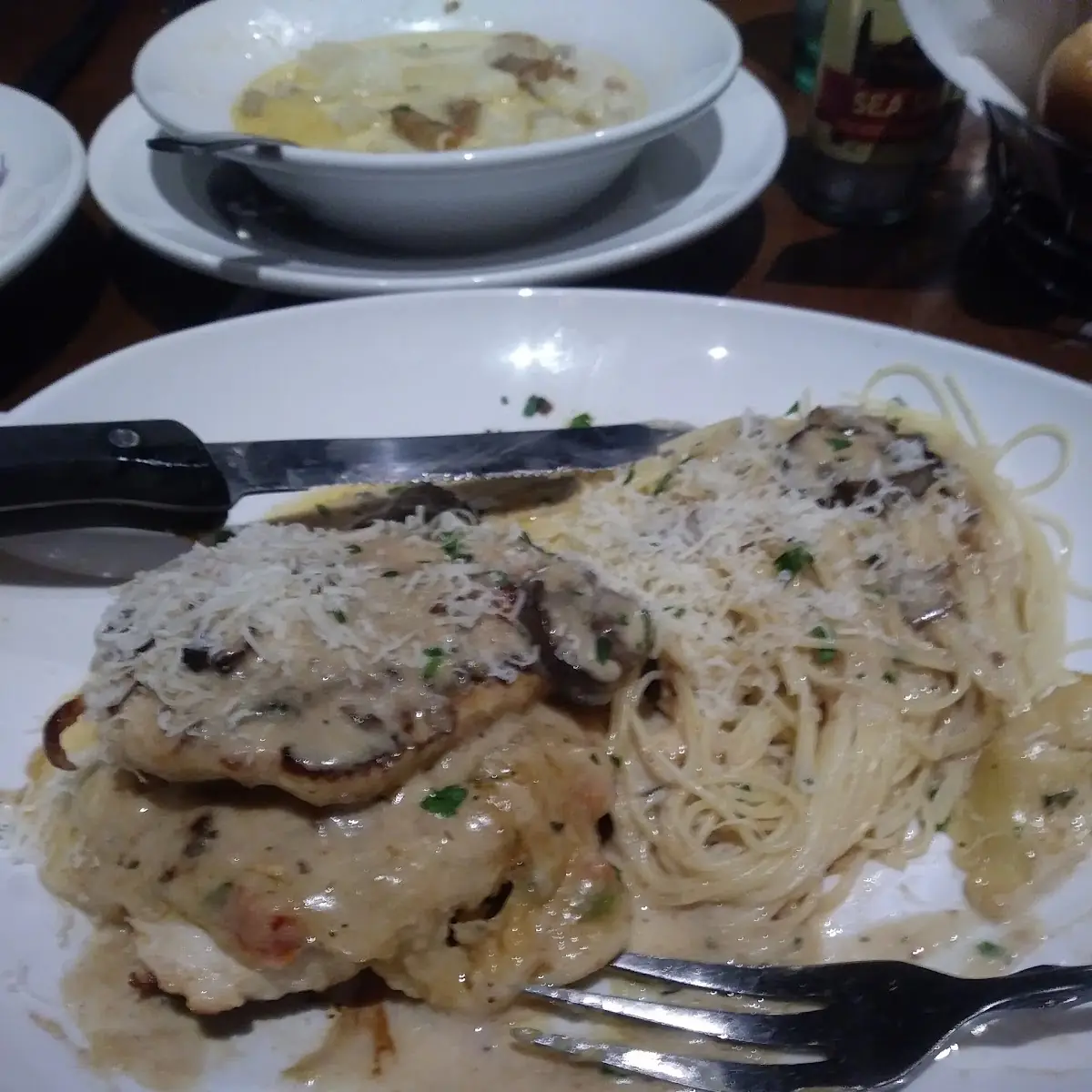 Stuffed Chicken Marsala