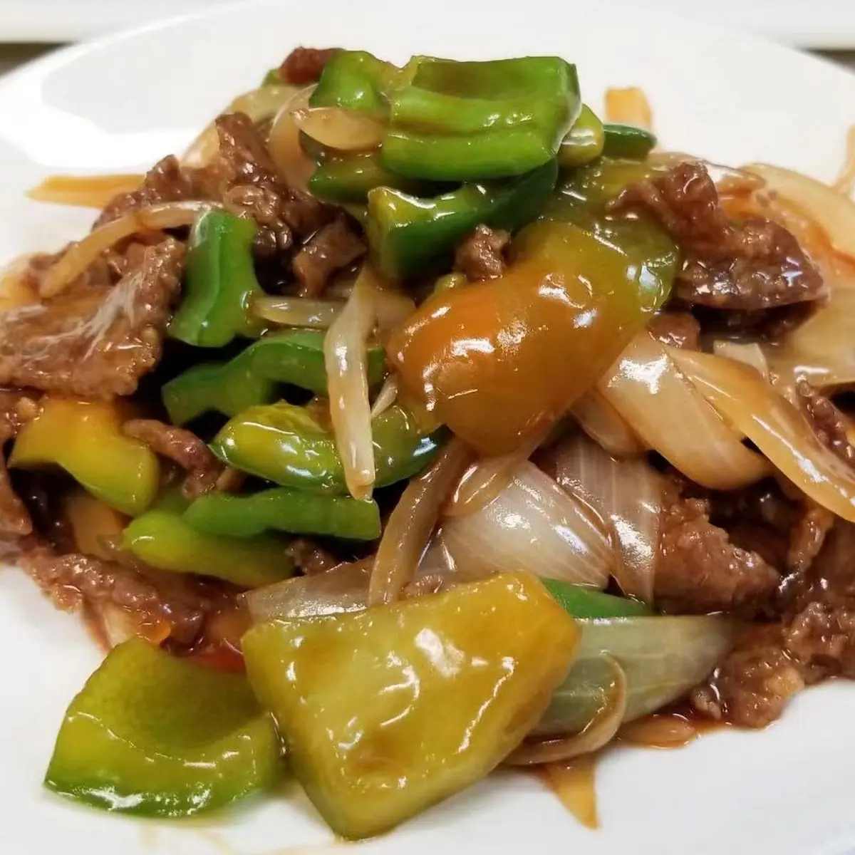 Beef w Garlic Sauce
