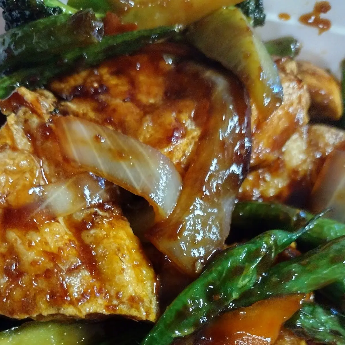 Hong Kong Fried Tofu with Mixed Vegetables