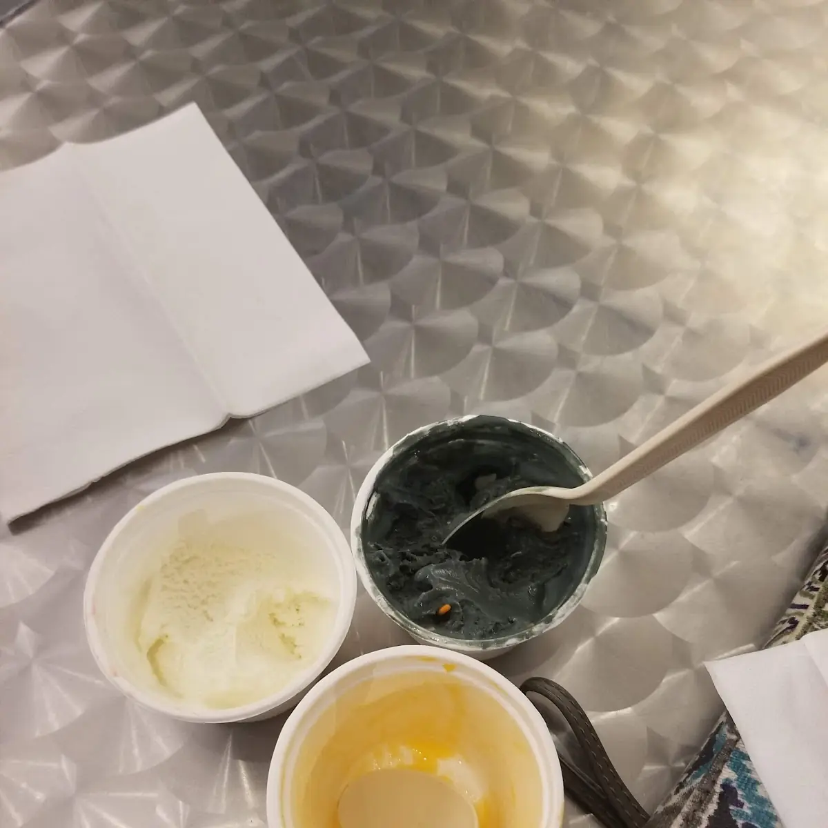 White Mint Oreo Bubblegum Tangerine Sorbet