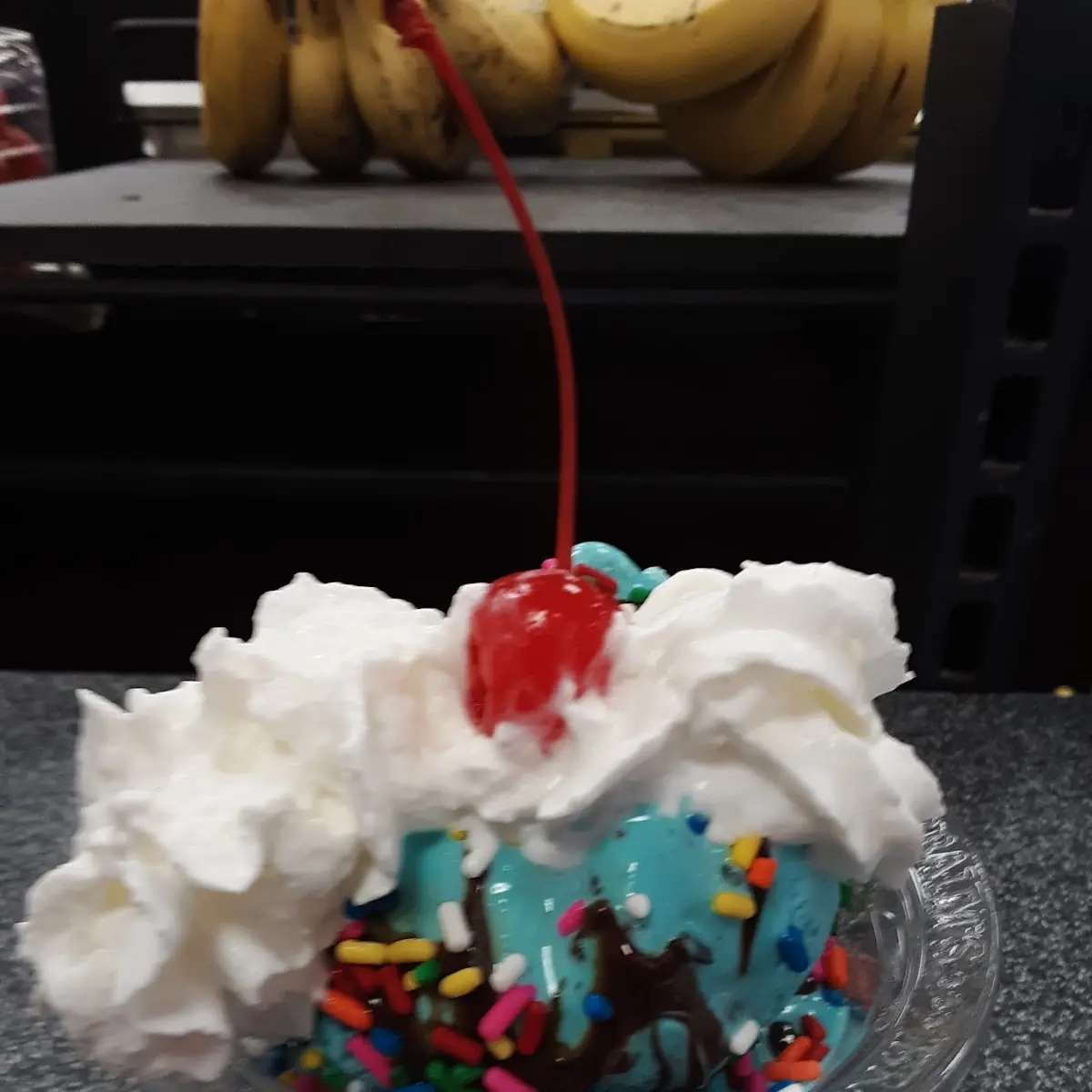 Cookie Monster Sundae