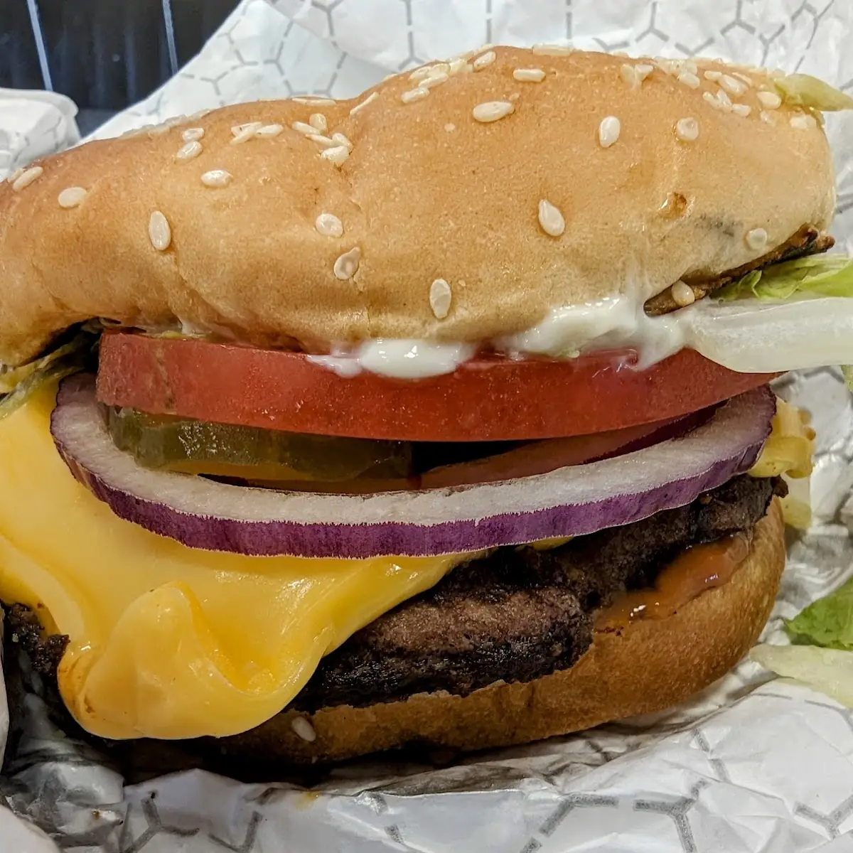 Quarter Pound of Cheeseburger