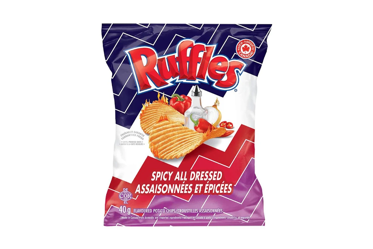 Ruffles All Dressed Flavour Potato Chips