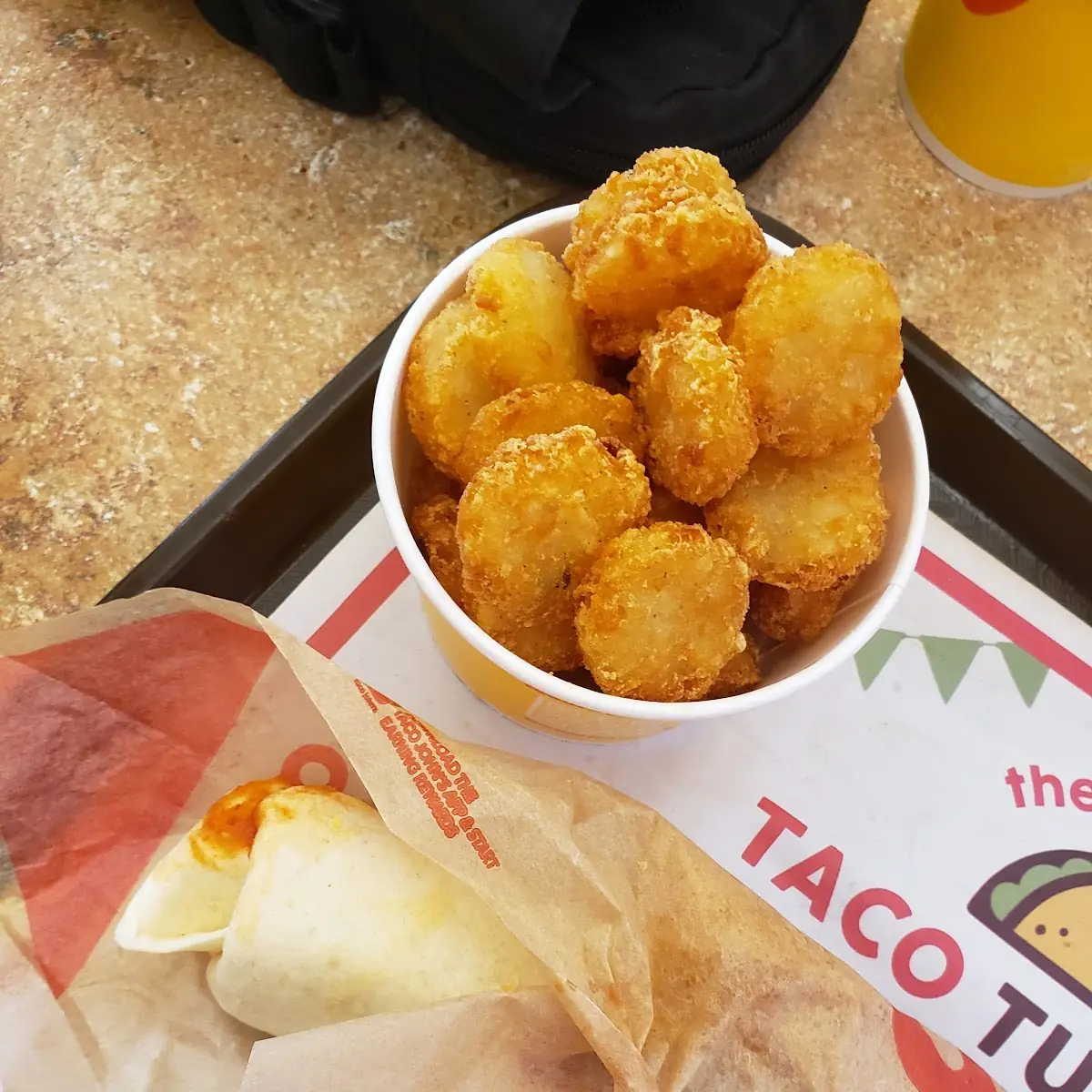 Potatoe Ole and Nacho Cheese Burrito