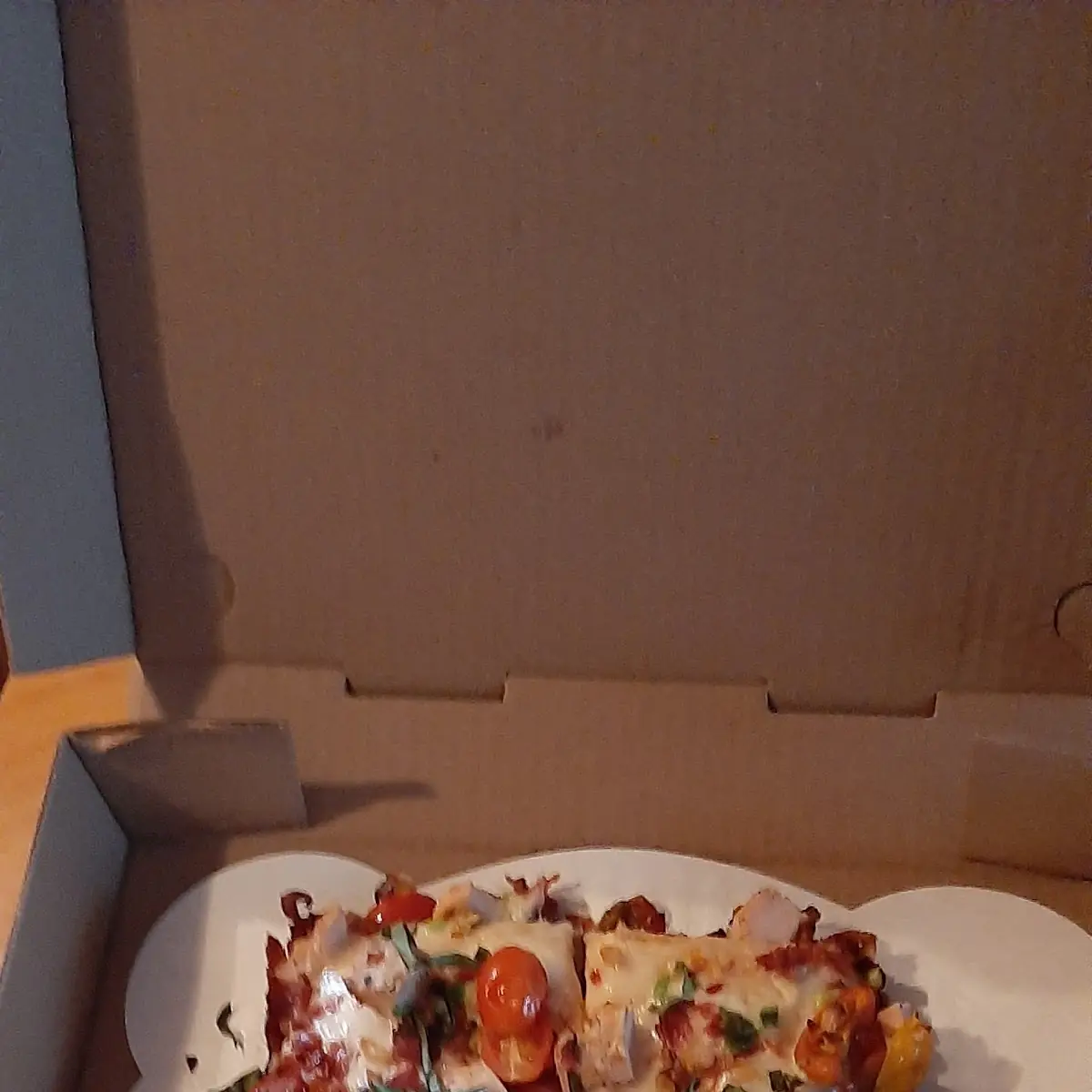 Garlic Chicken and Double Pepperoni Pizza