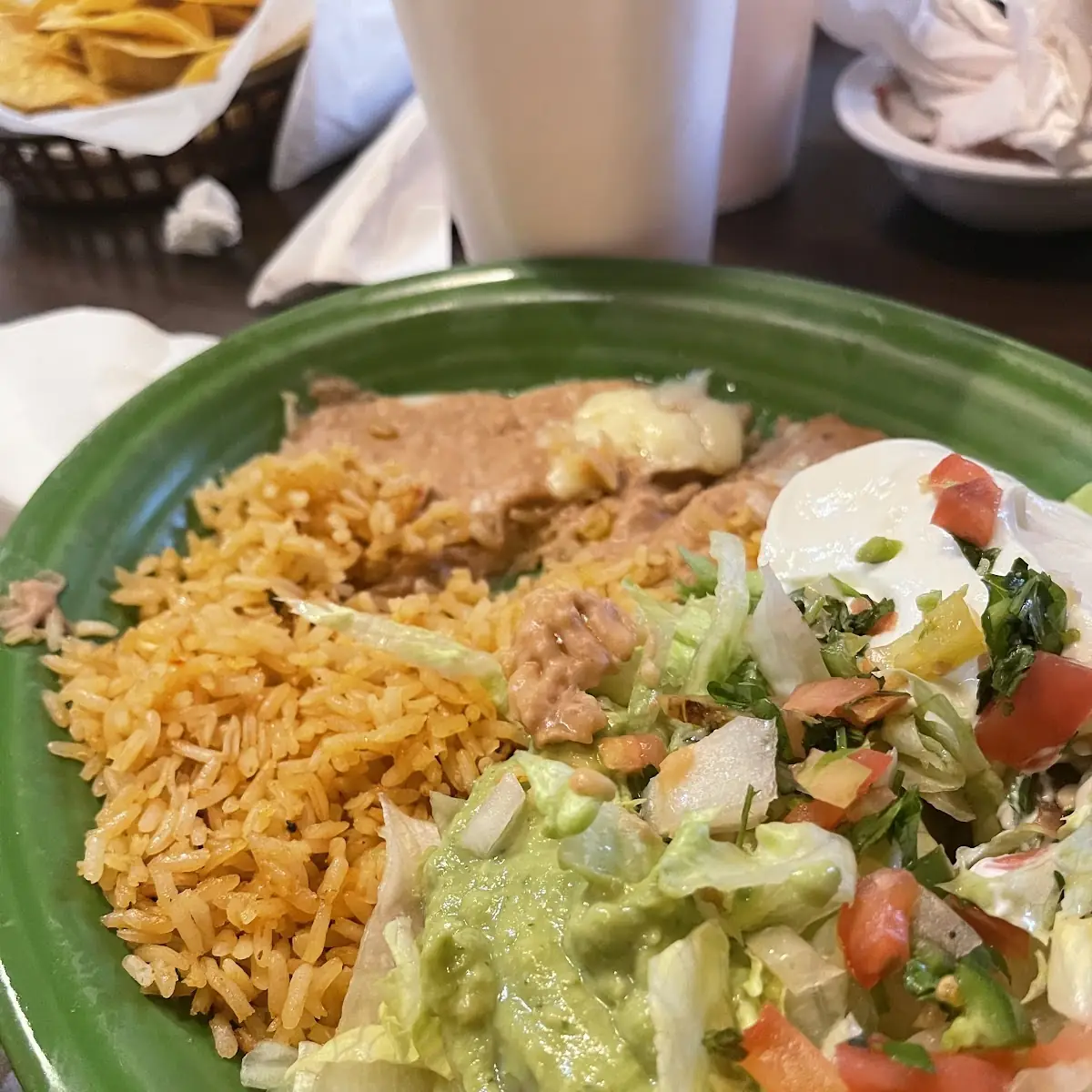 One Taco Rice & Beans