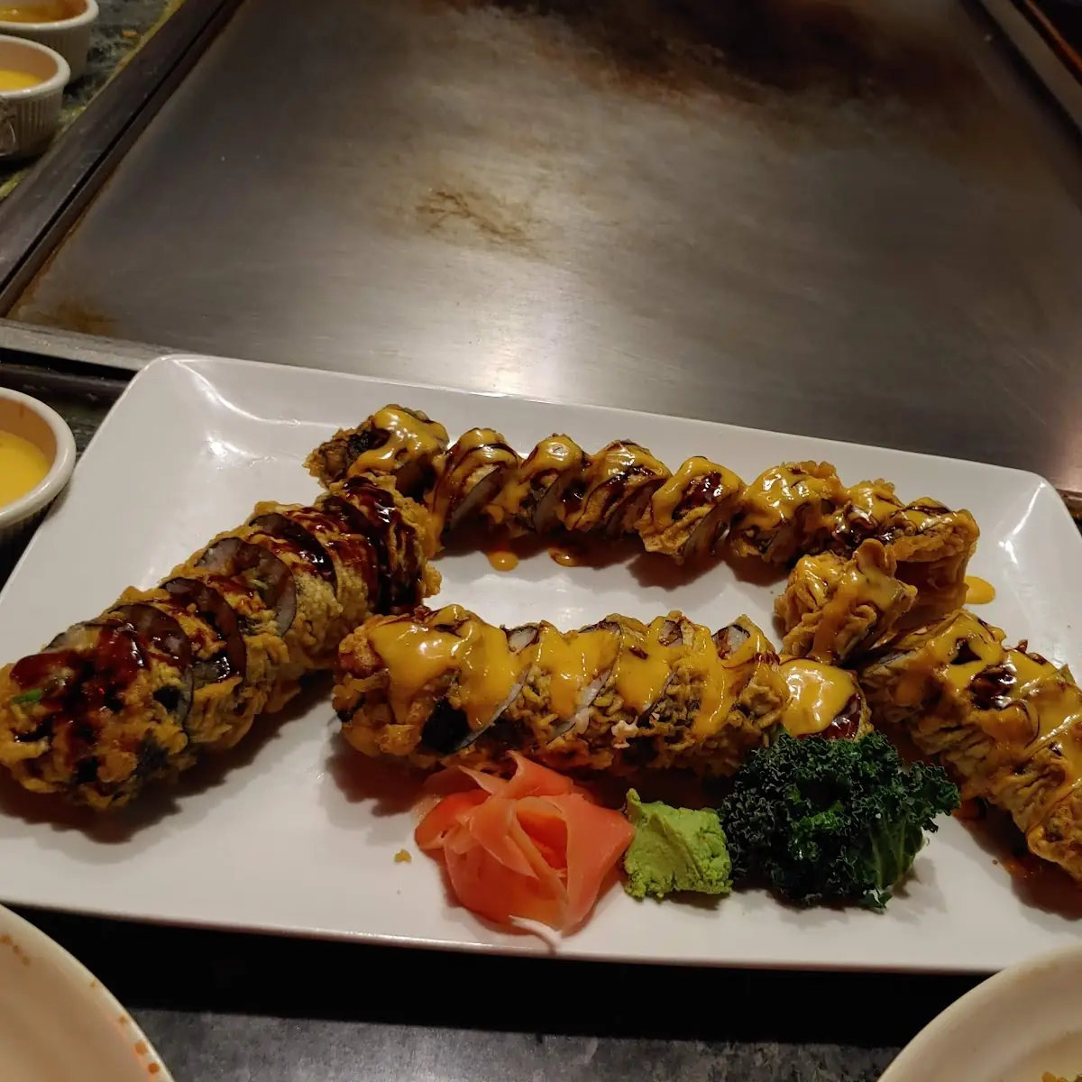 Dynamite Roll Spicy Salmon Roll Jaguar Roll