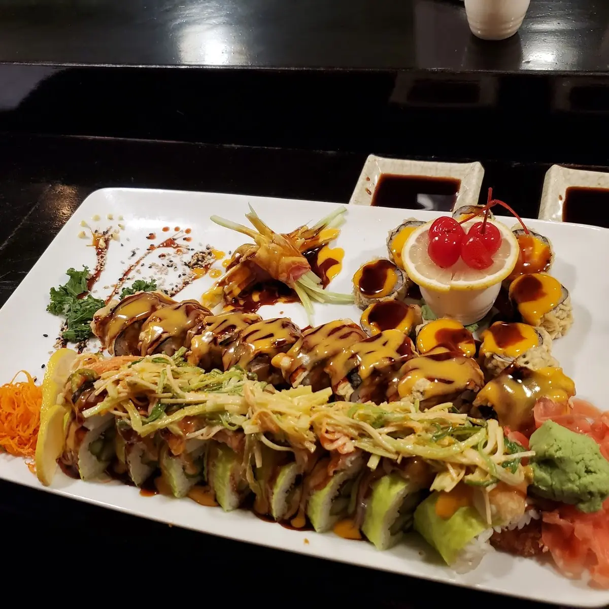Louisiana Roll Crispy Spicy Yellowtail