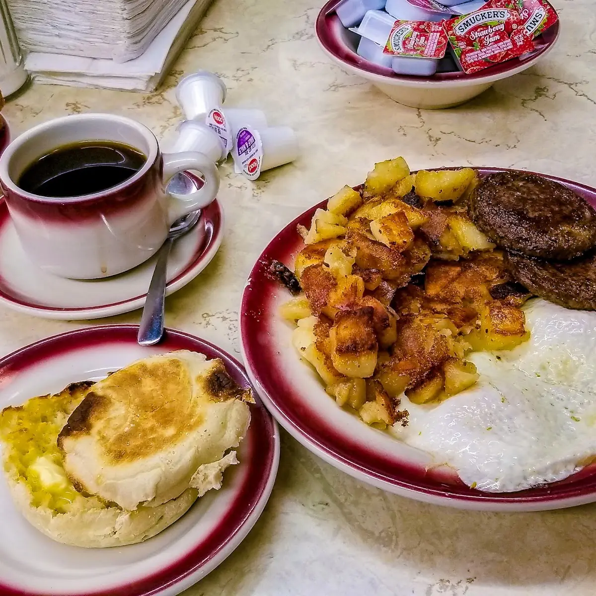 Two Eggs and Turkey Sausage