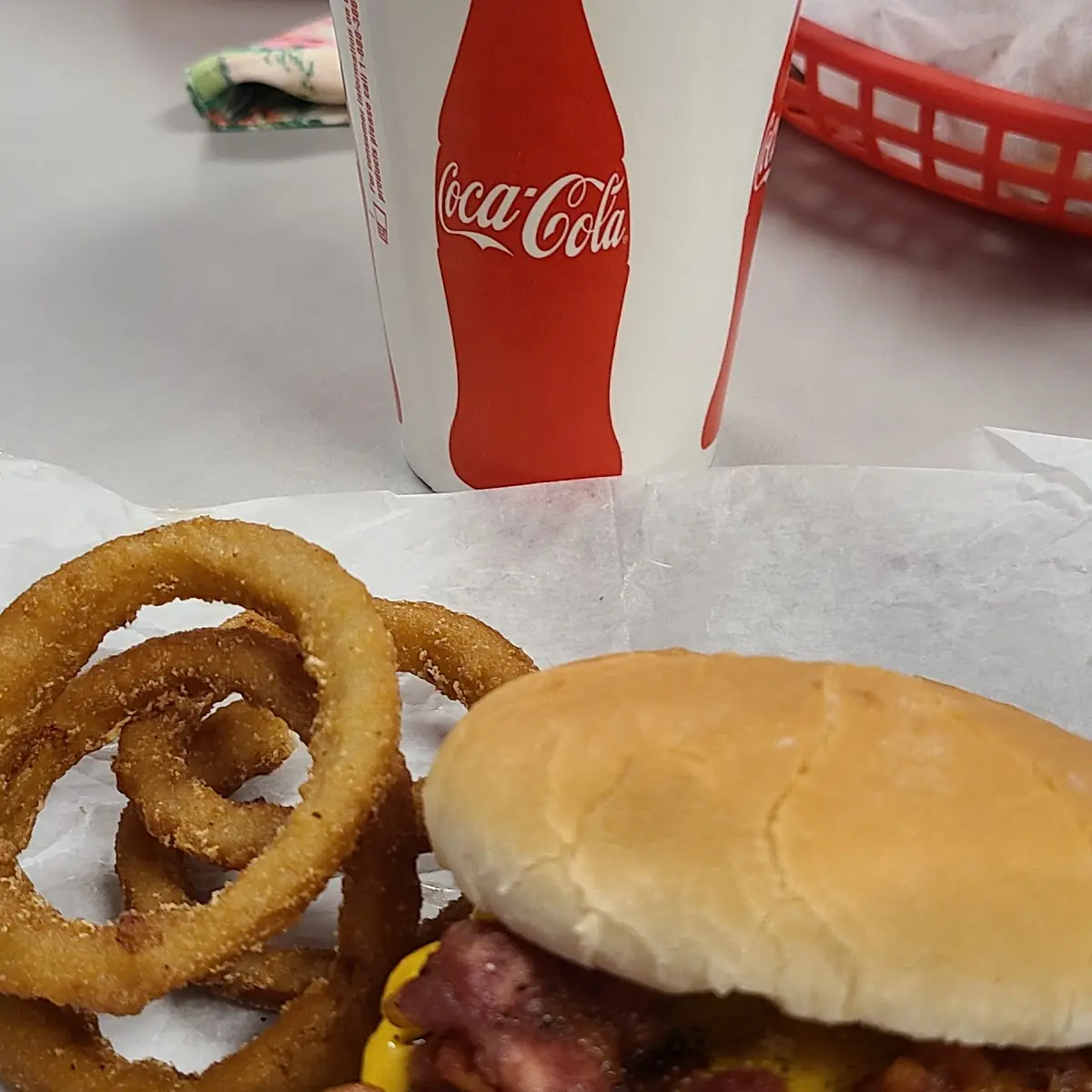Bacon Cheese Burger Combo