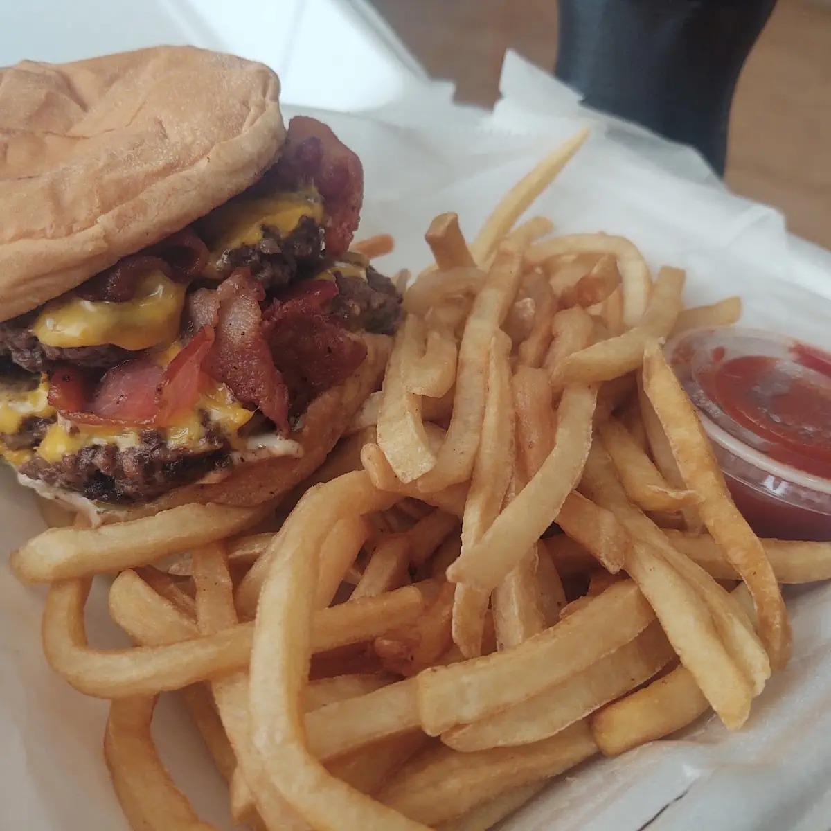 Bacon Double Cheeseburger