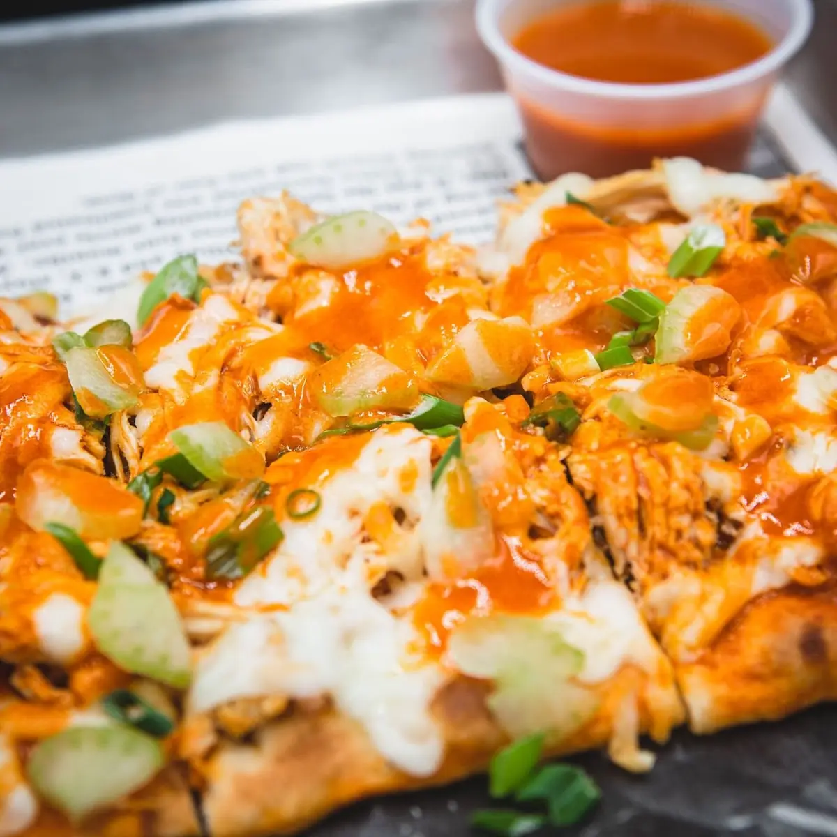 Buffalo Chicken Flatbread