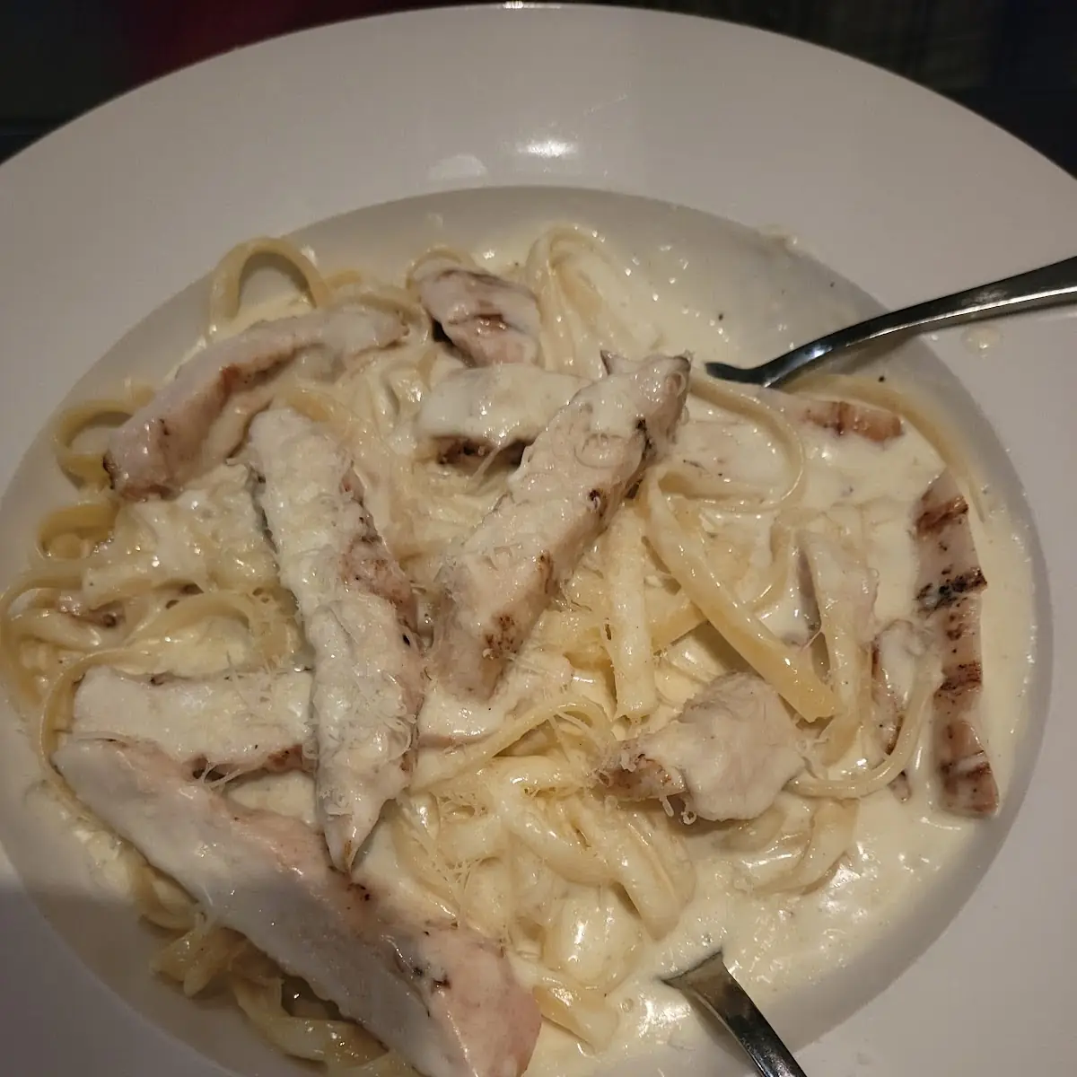 Chicken Fettuccine Alfredo