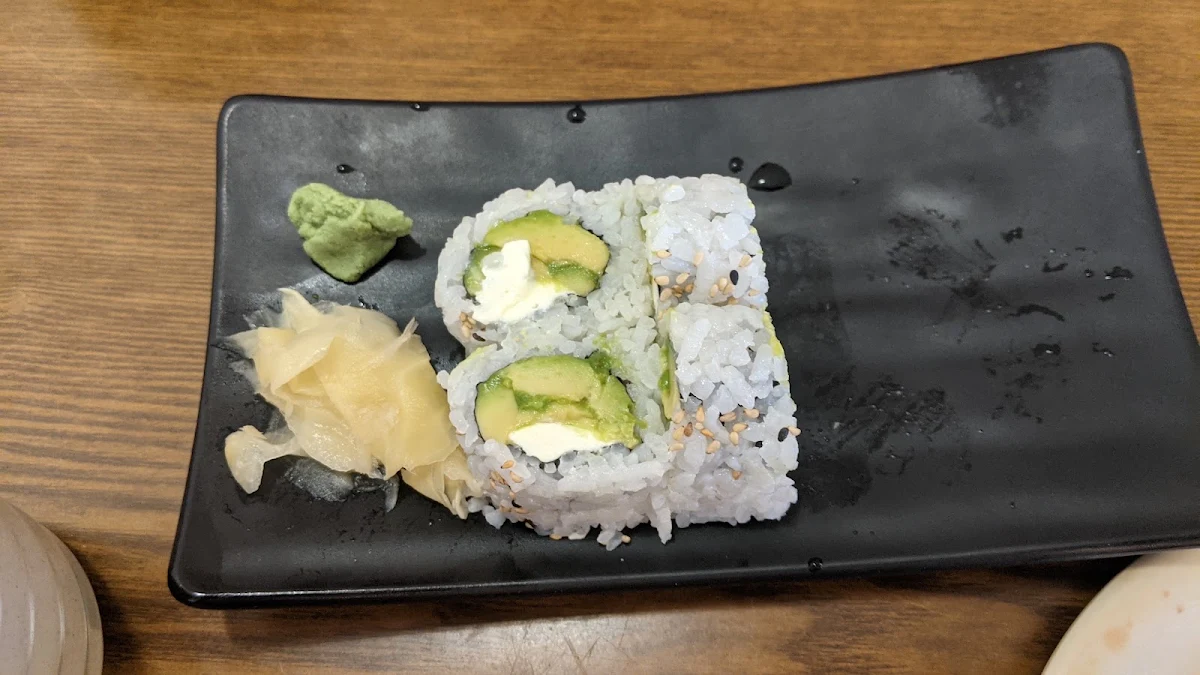 Avocado Cream Cheese Roll