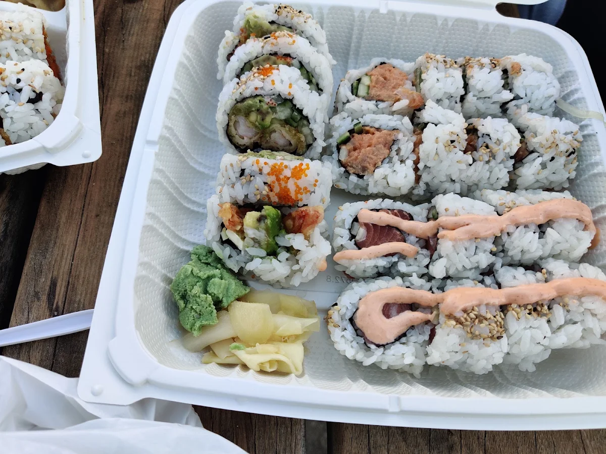 Variety of Sushi