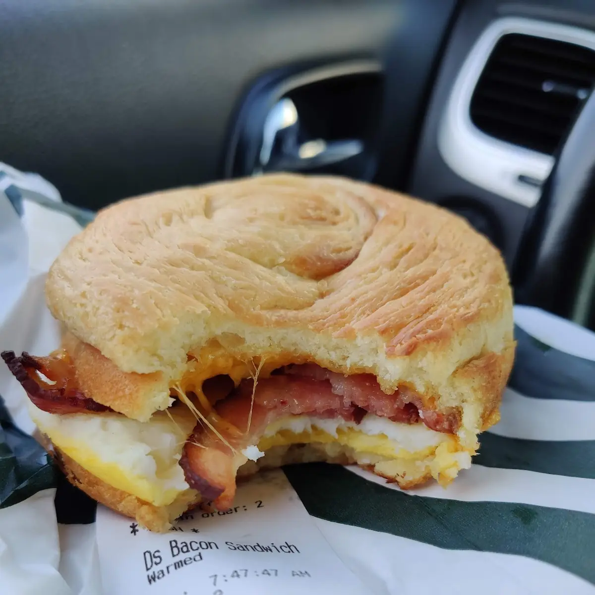 Turkey Bacon Cheddar & Egg White Sandwich