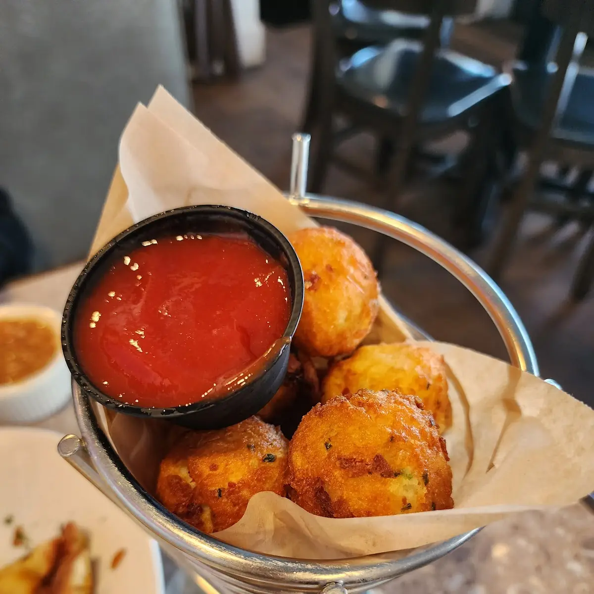 Tater Tots and Spicy Ketchup