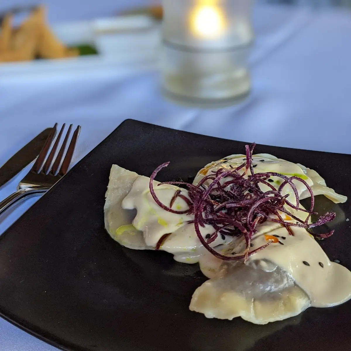 Sweet Potato Ravioli