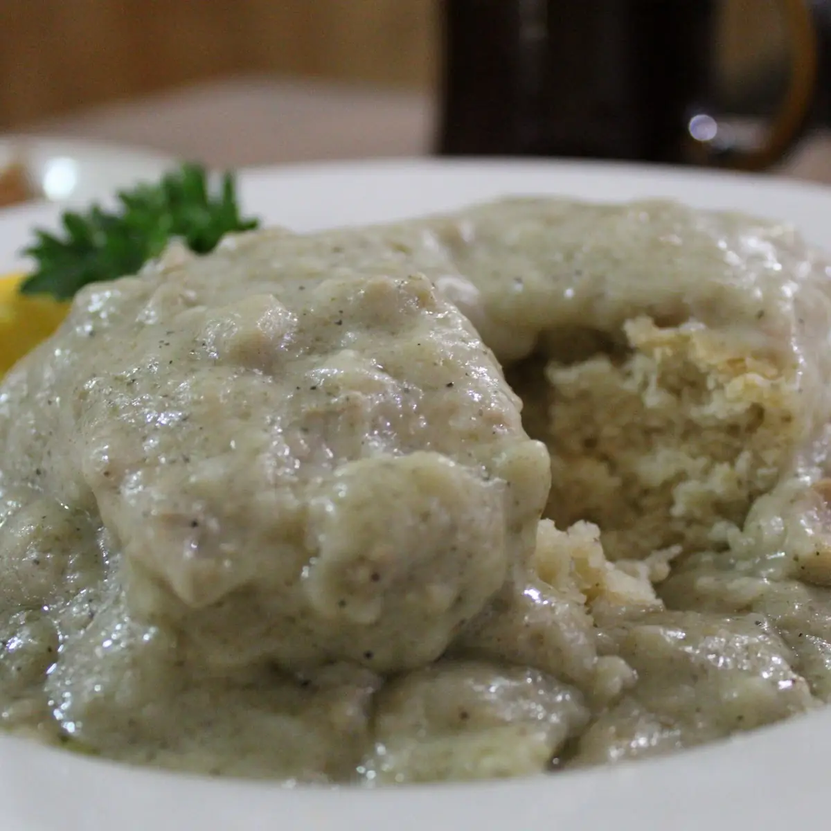 Biscuits and Sausage Gravy