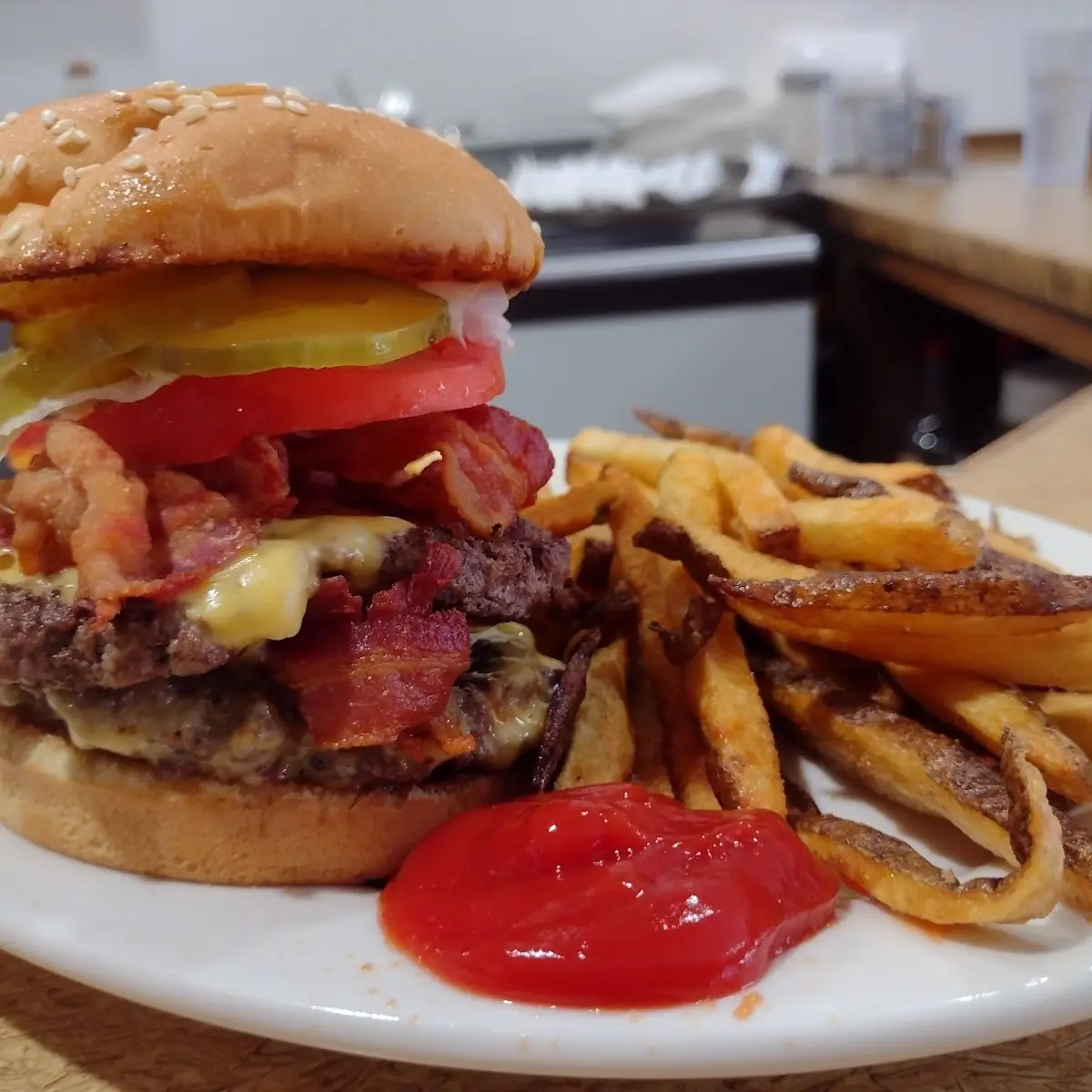 Double Bacon Cheeseburger