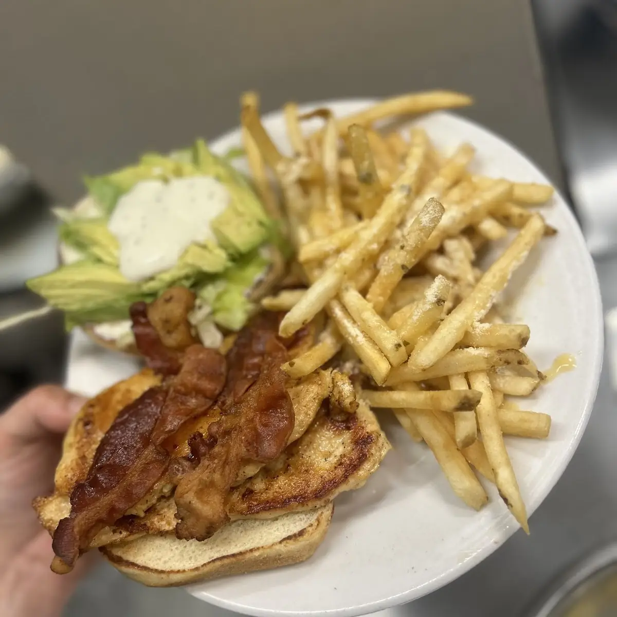Grilled Chicken on 1 2 French