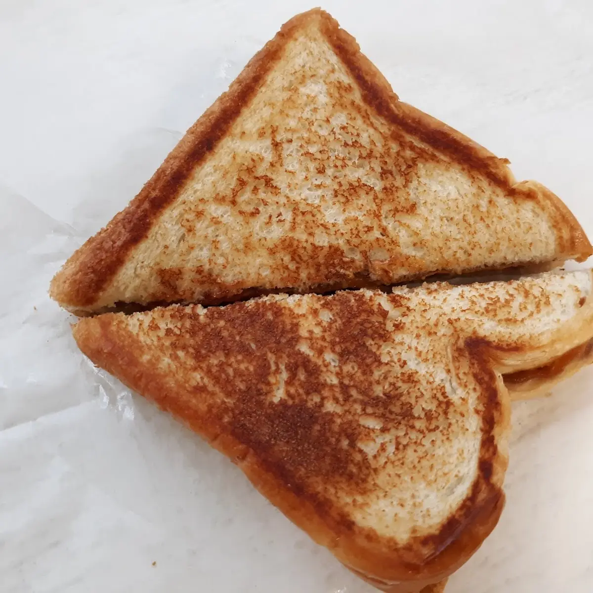 Peanut Butter and Jelly on Toasted Bread