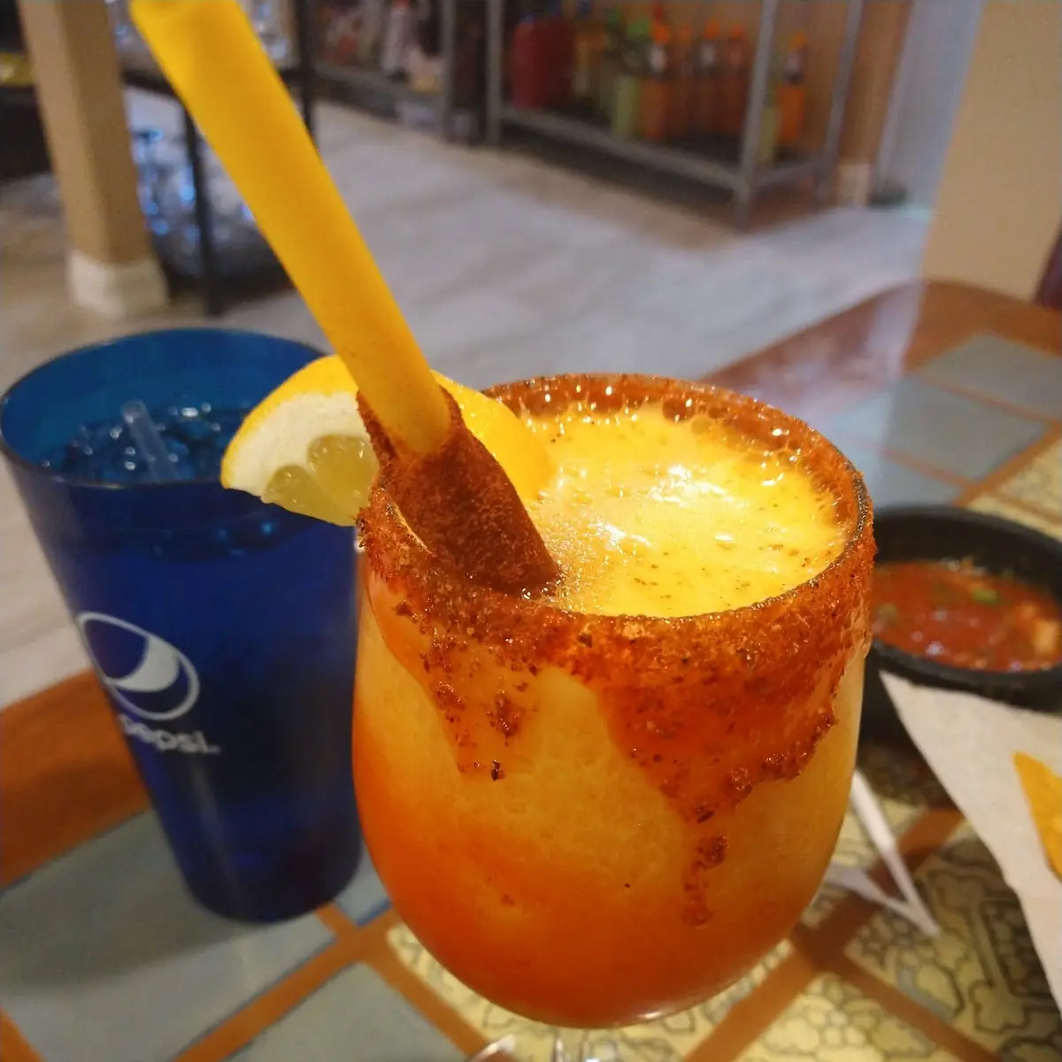 Mango Margarita Green Enchiladas
