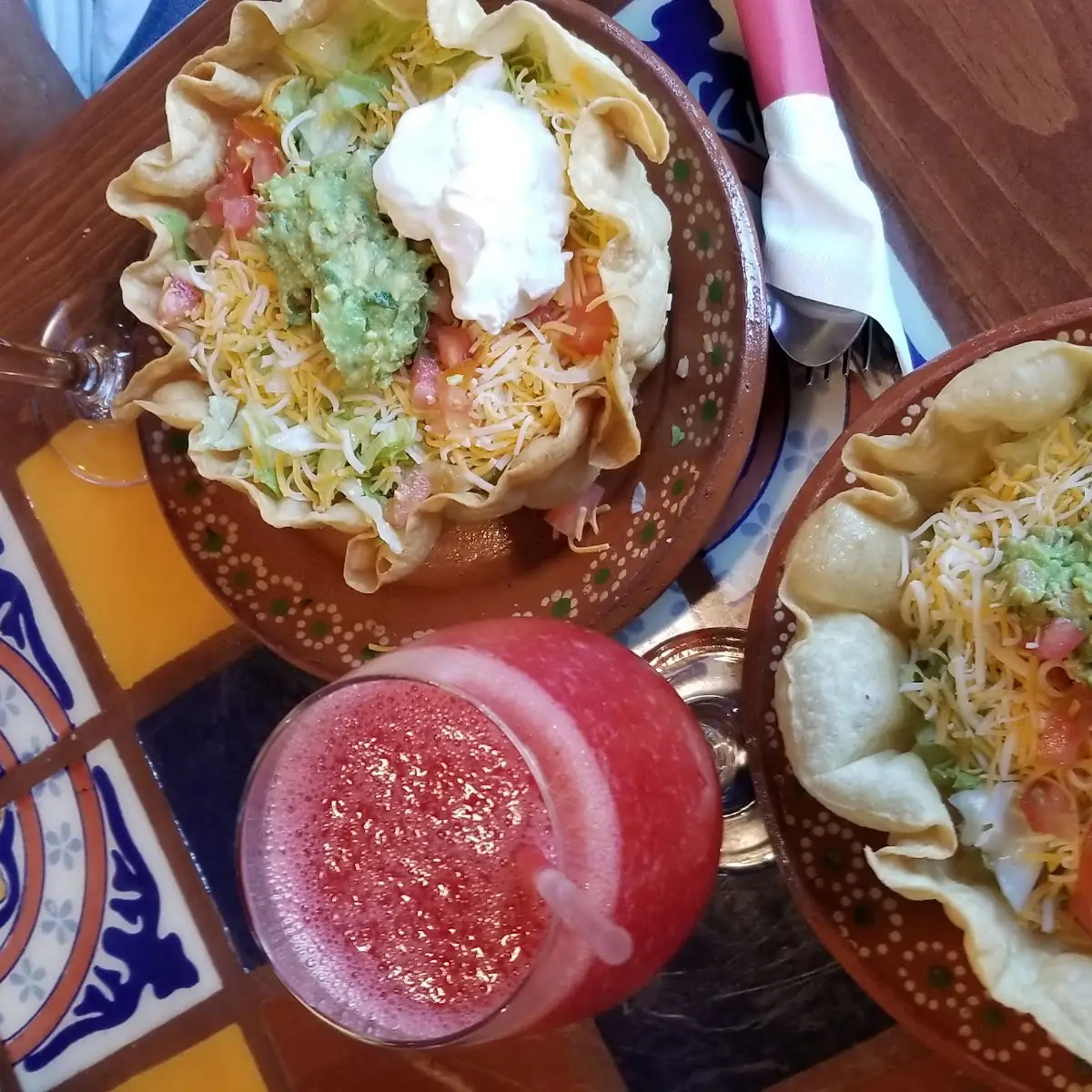 Shrimp Taco Salad