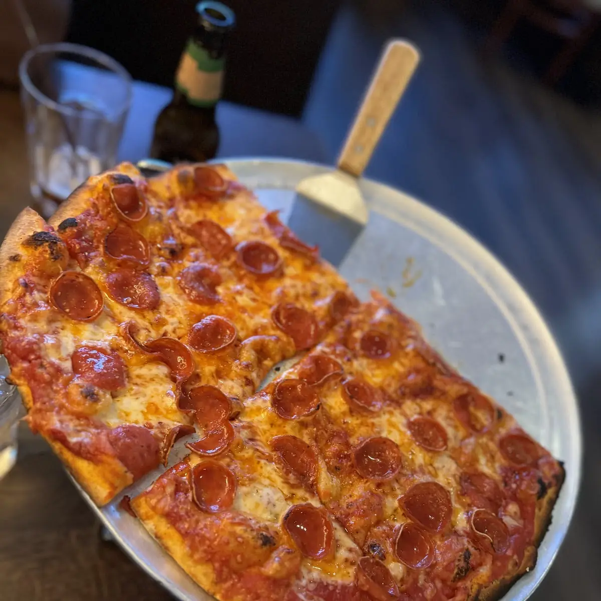 Pepperoni Flatbread Pizza