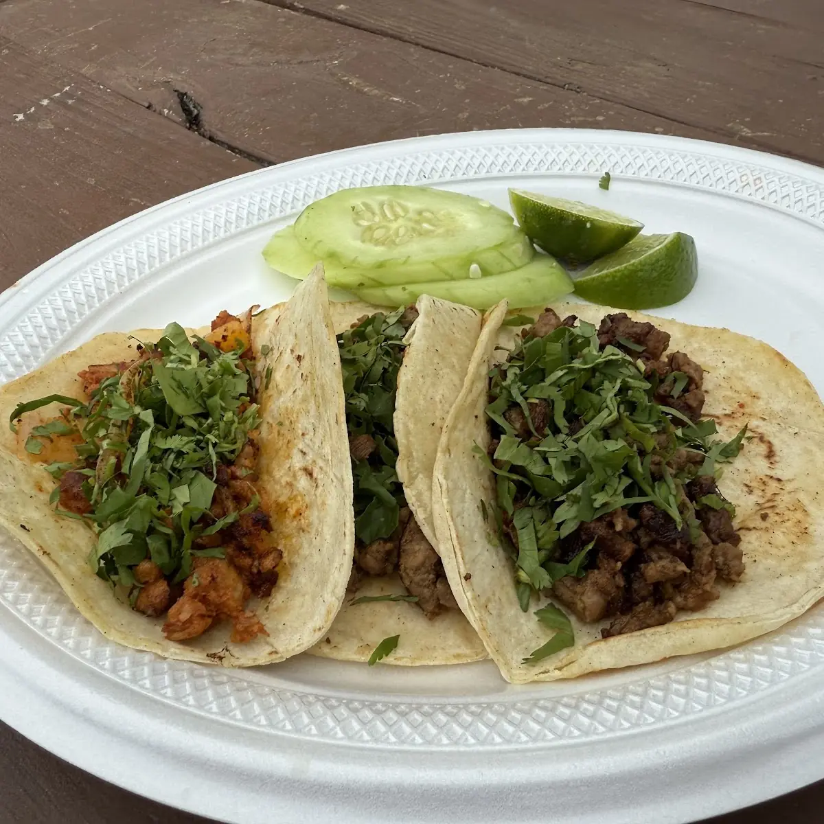 Meat Tacos with Cilantro