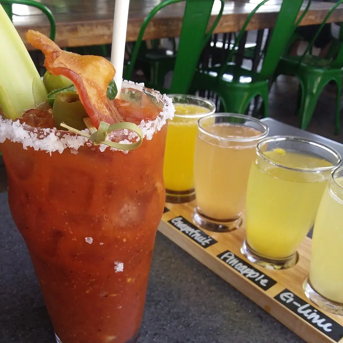 Bloody Mary and Mimosa Flight