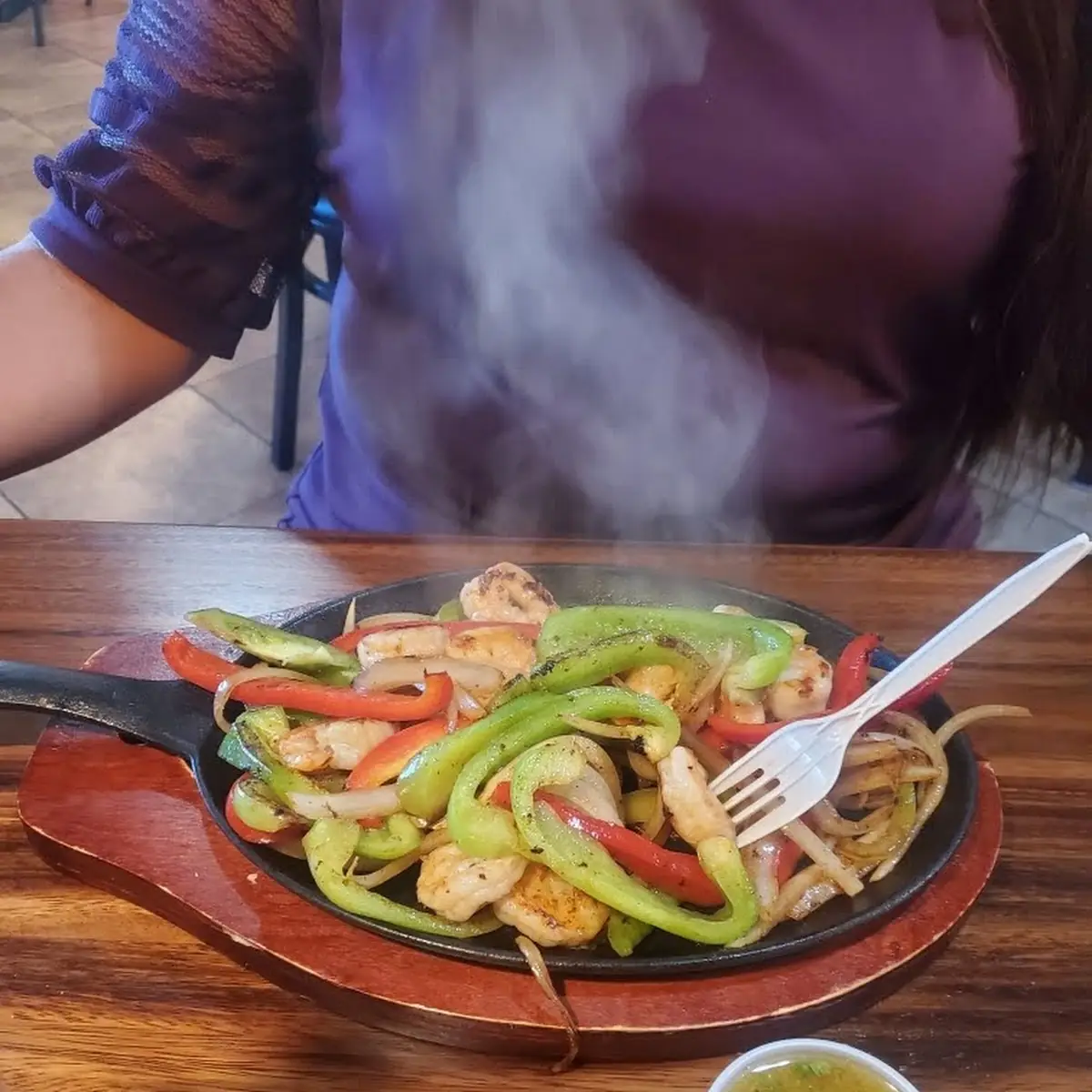 Shrimp Fajitas