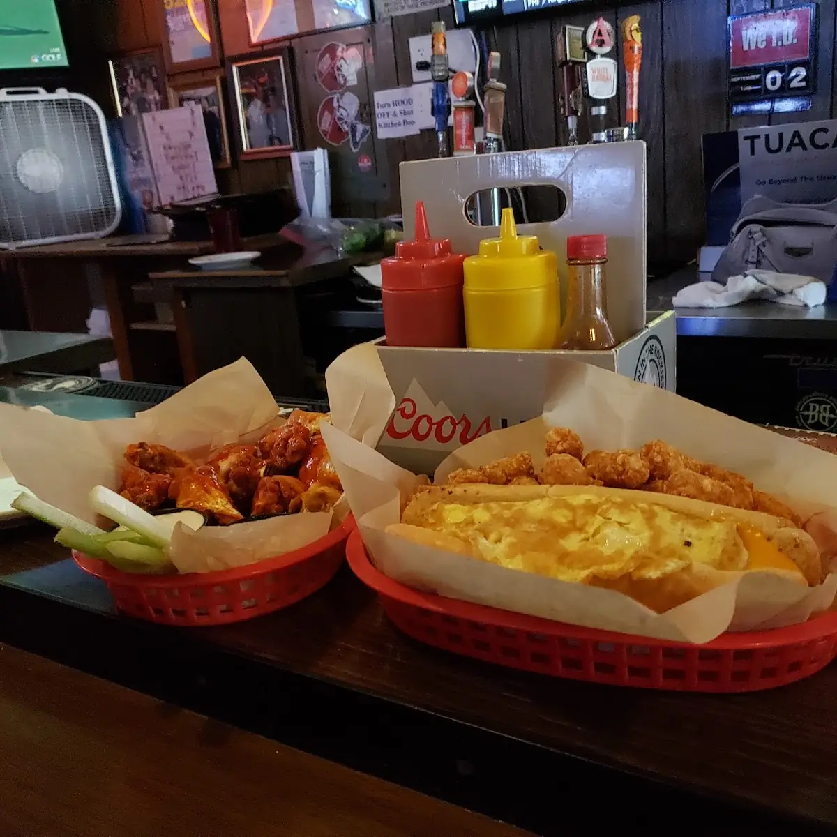 Steak and Egg Grinder with Tots
