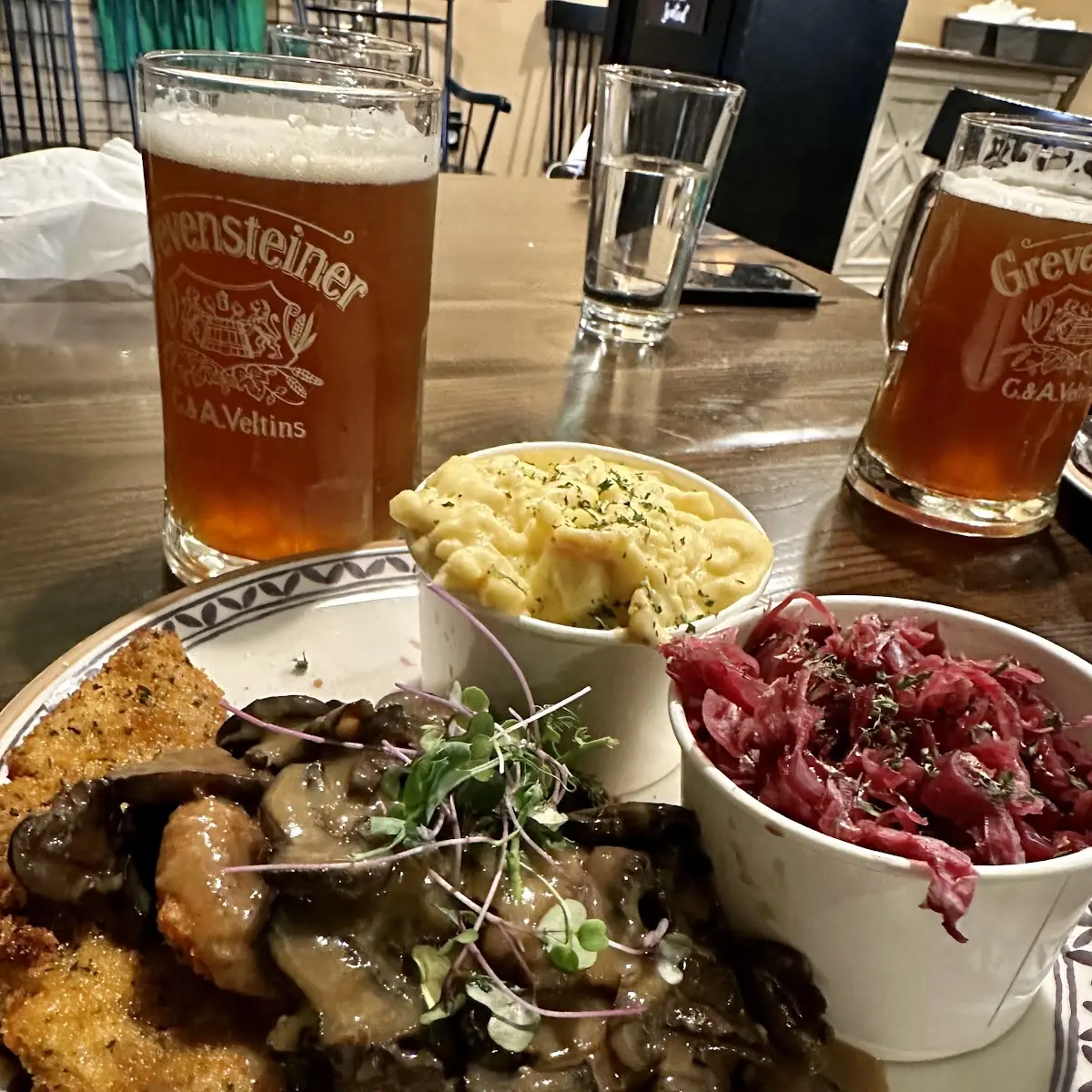 Schnitzel German Potato Salad