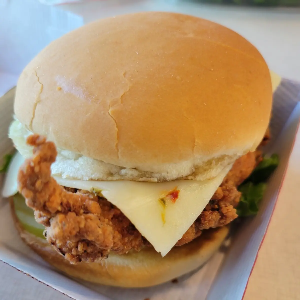 Deluxe Spicy Chicken Sandwich