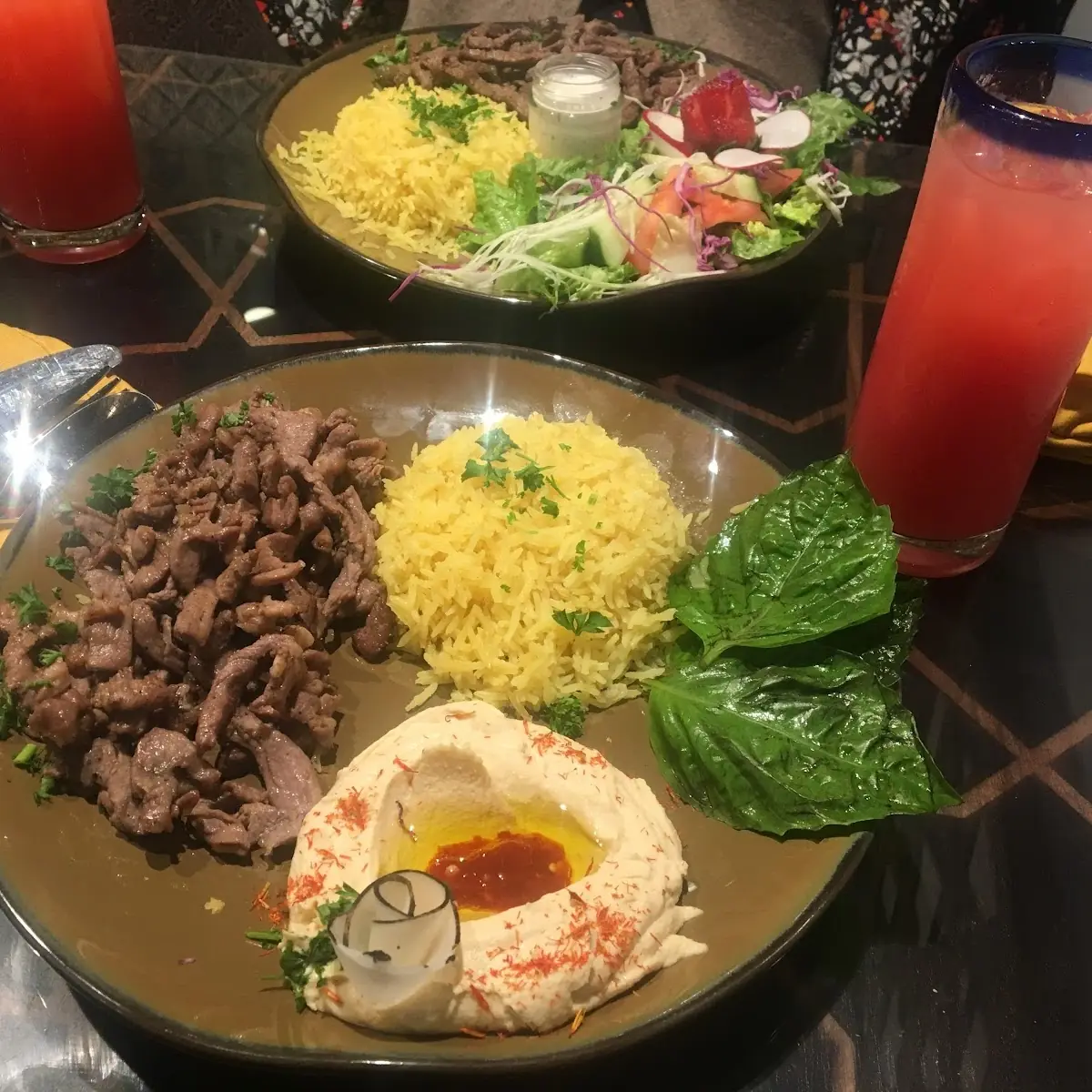 Beef Shawarma Wrap