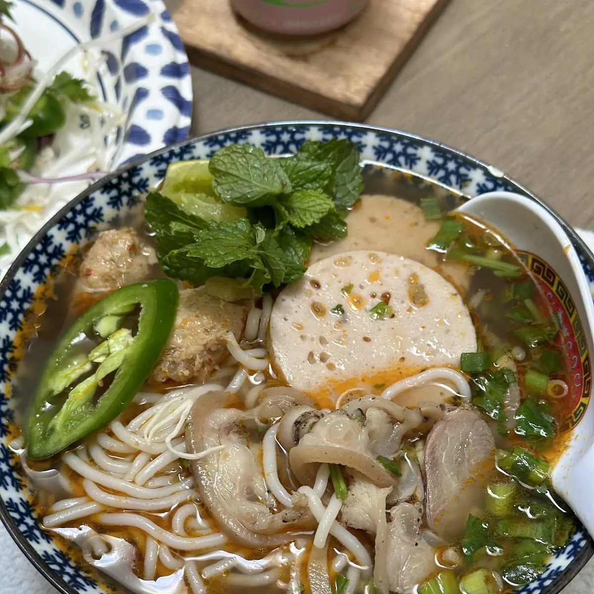 Bún Bò Huế Spicy Beef Noodle Soup