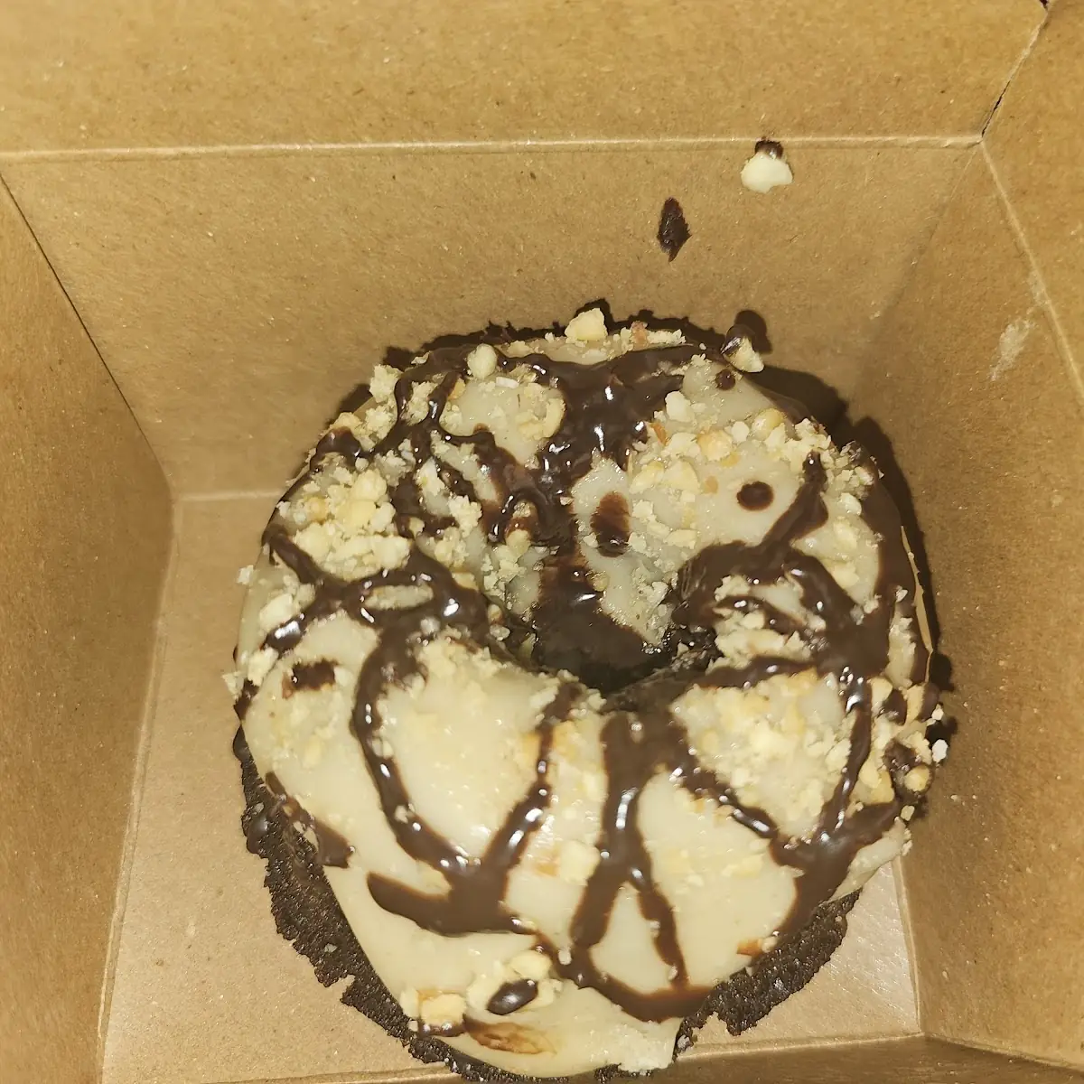 Peanut Butter and Chocolate Donuts