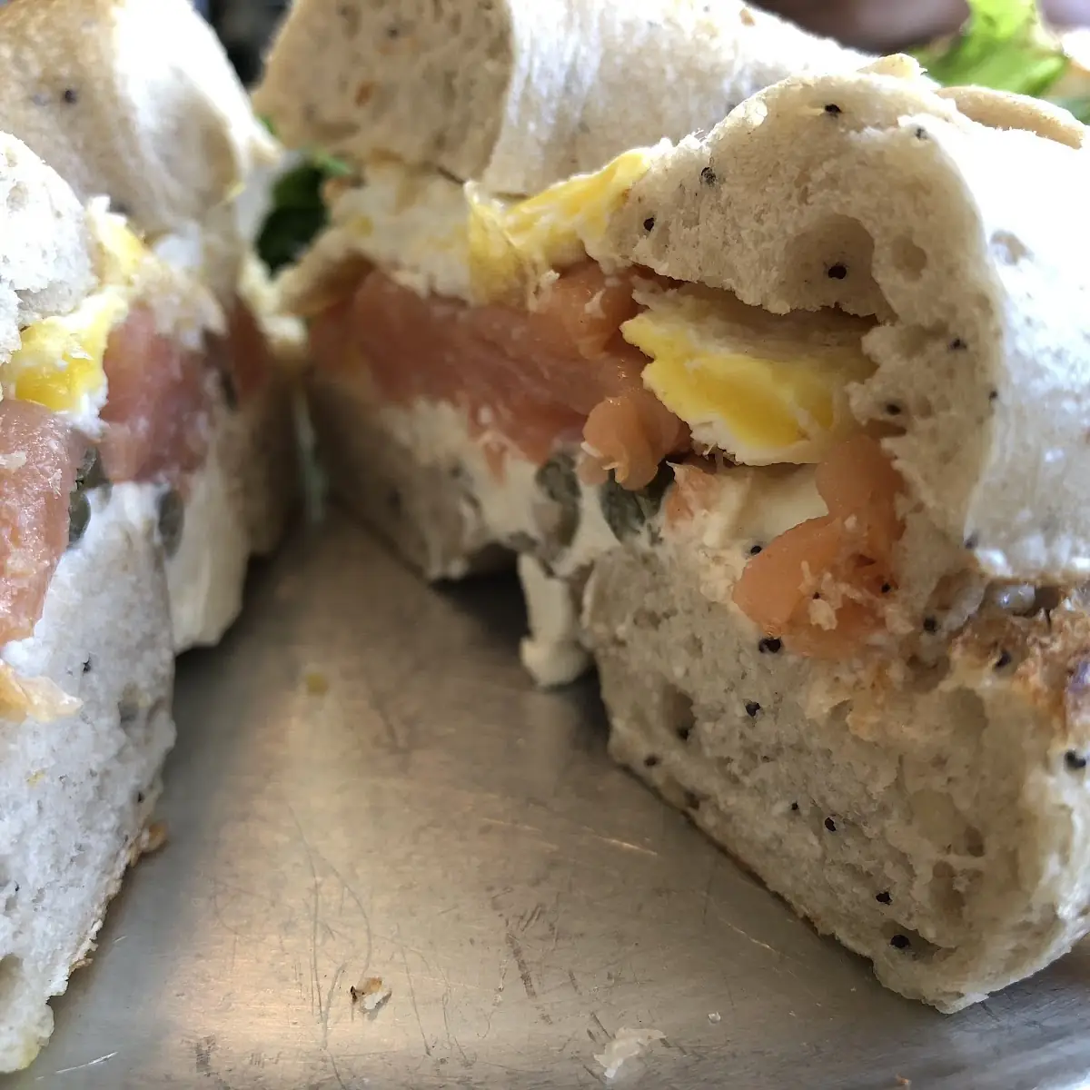 Smoked Salmon Sandwich