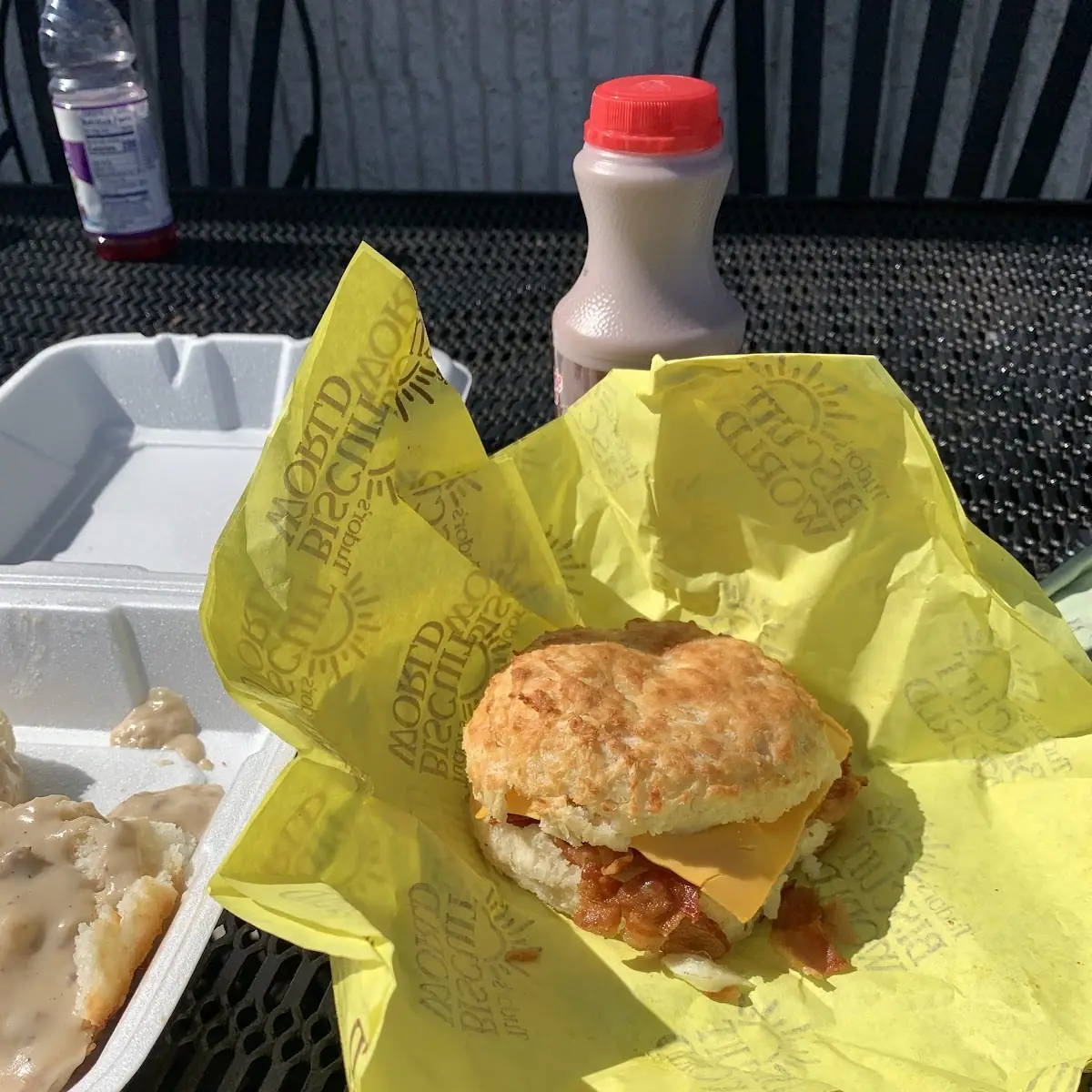 Bacon Egg and Cheese Biscuit
