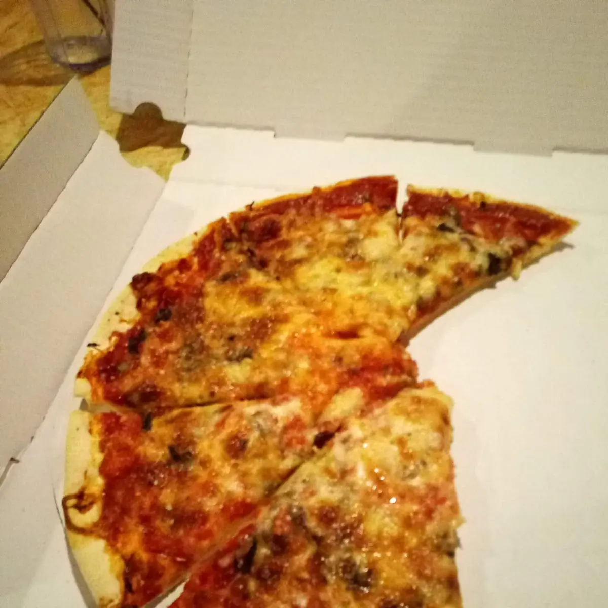 Cheese and Mushroom Pizza