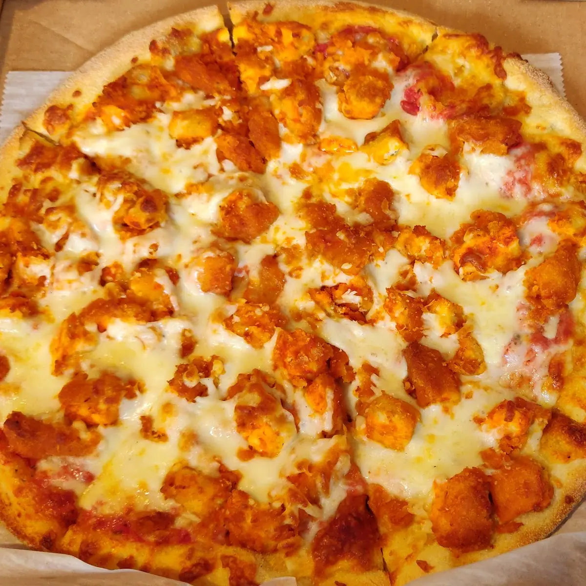 Small Buffalo Chicken Pizza