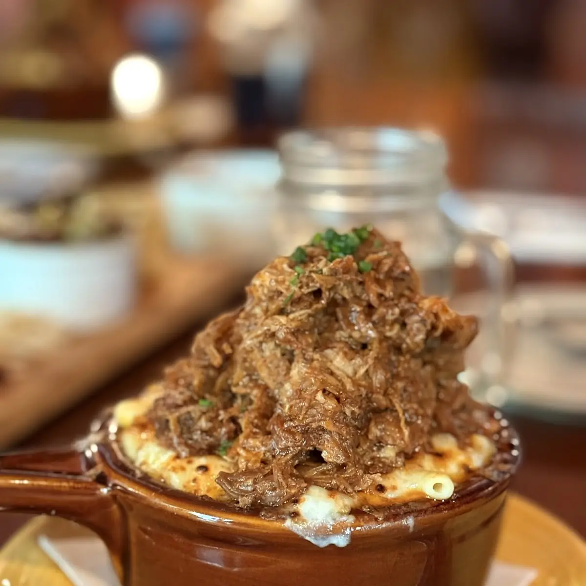 Mac N Cheese with Pulled Pork