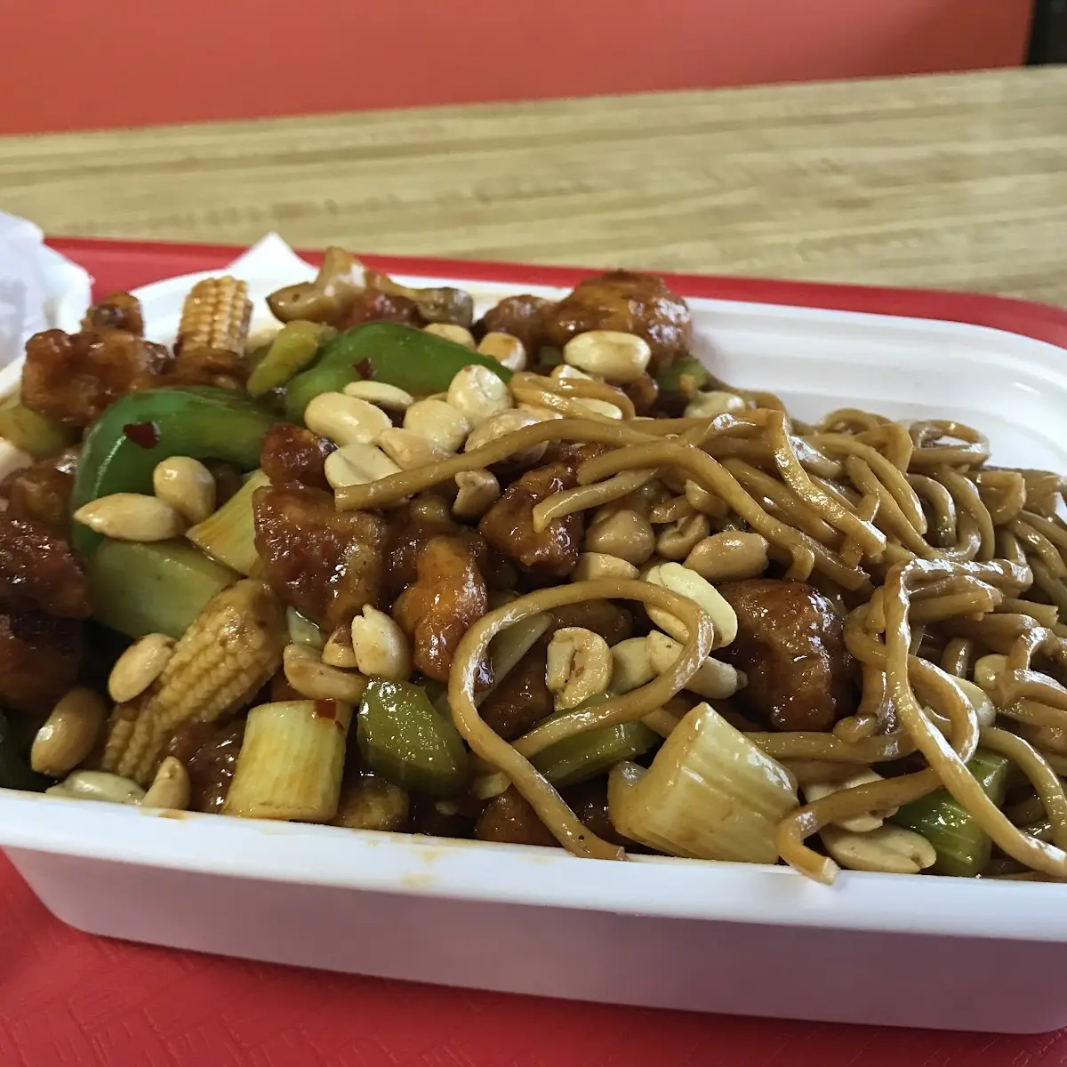 Chicken Chow Mein Platter