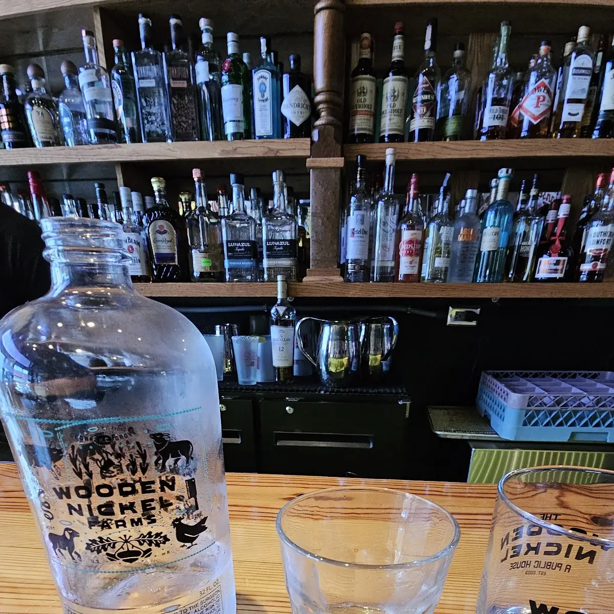 Glass Water Bottle