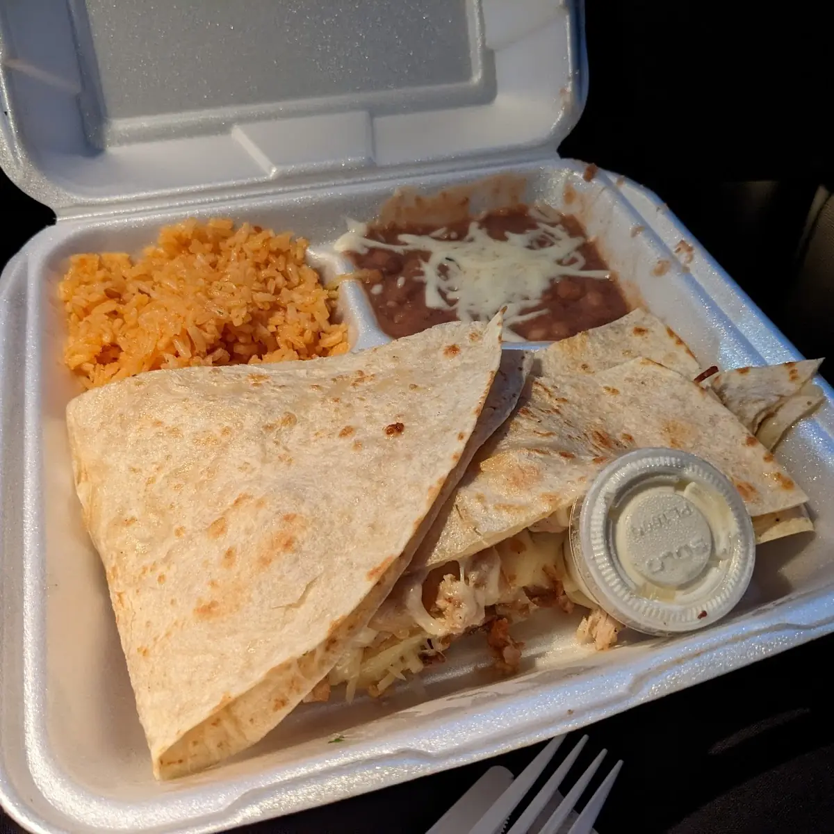 Quesadilla Plate