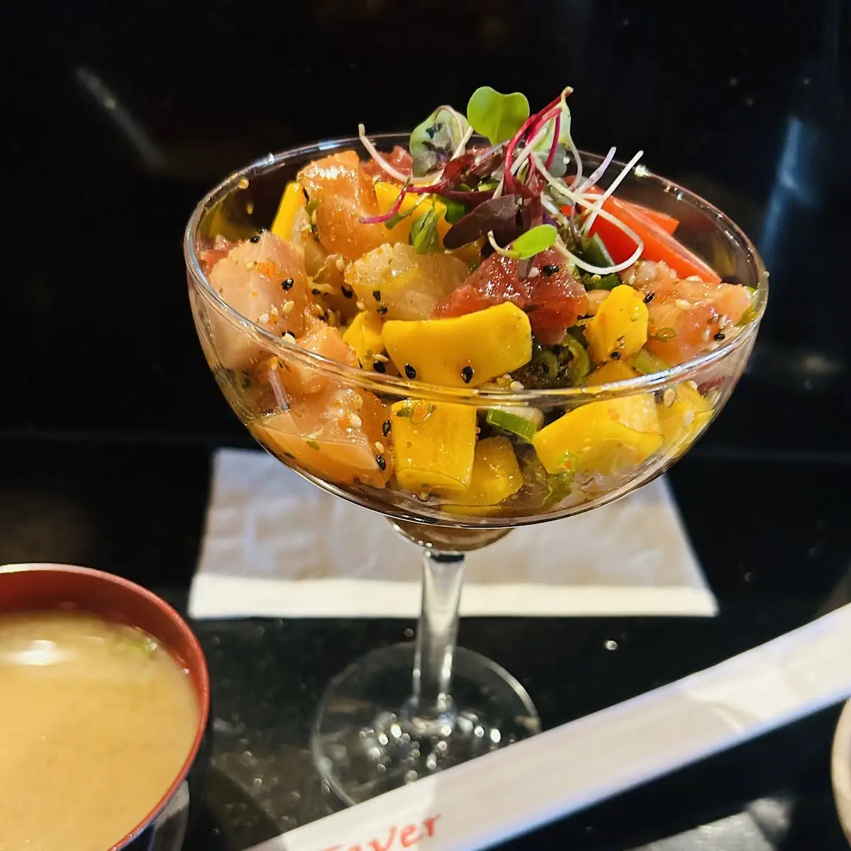 Asian Mango Seafood Ceviche